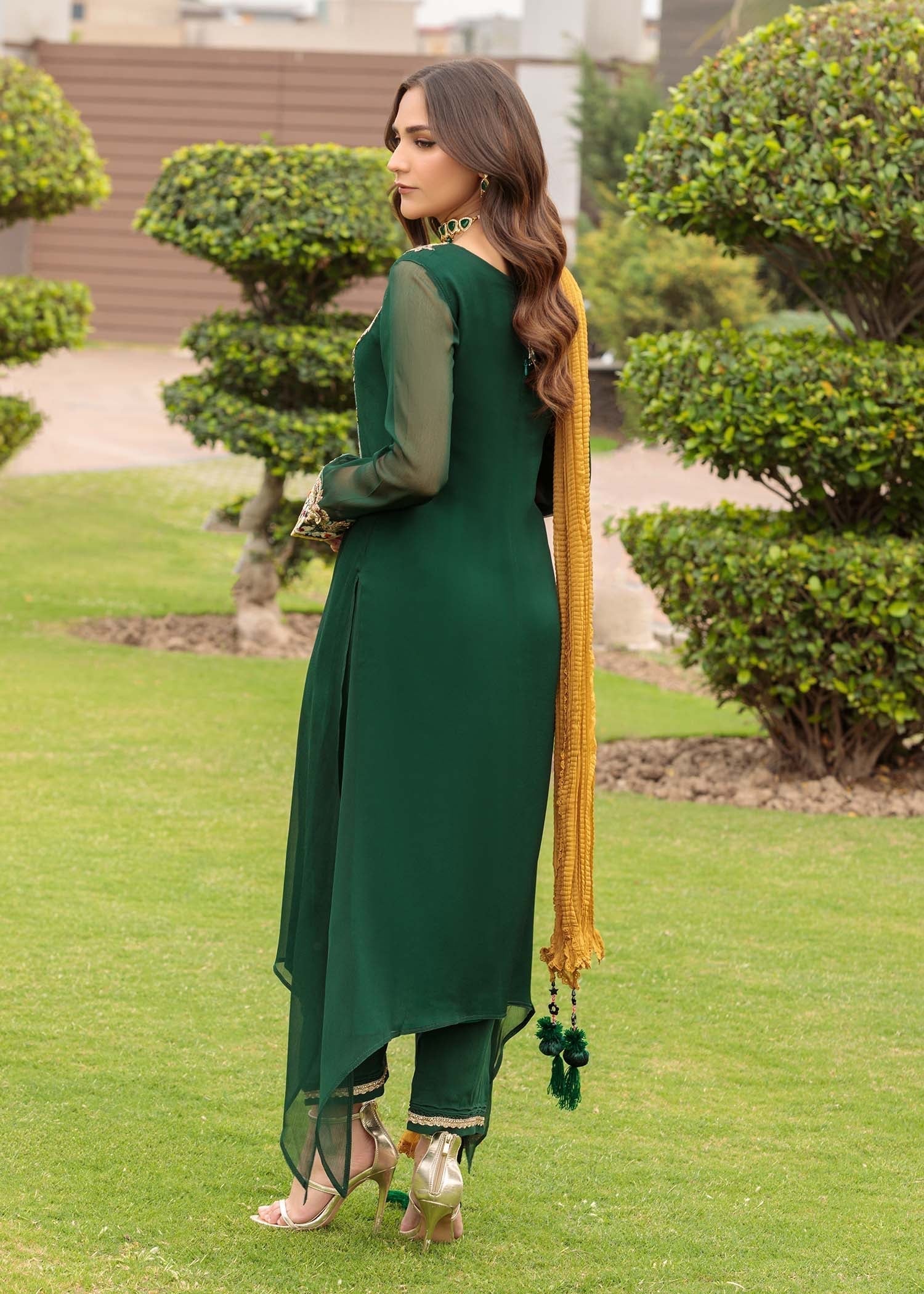 KB By Zufiqar Malik M-107 Green