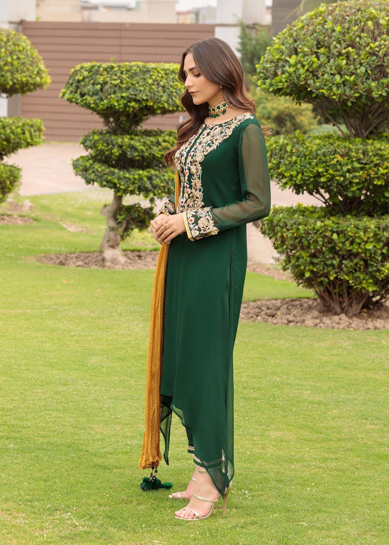 KB By Zufiqar Malik M-107 Green
