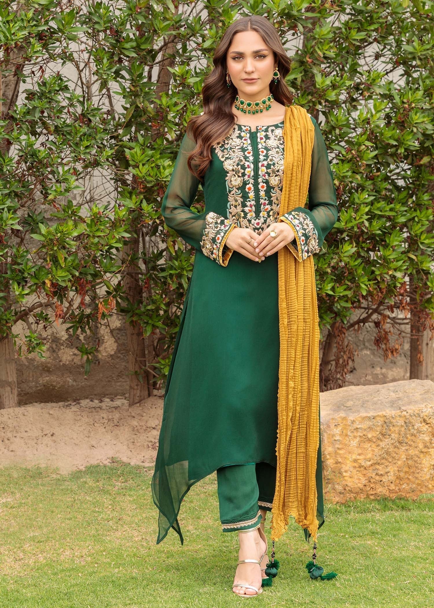 KB By Zufiqar Malik M-107 Green