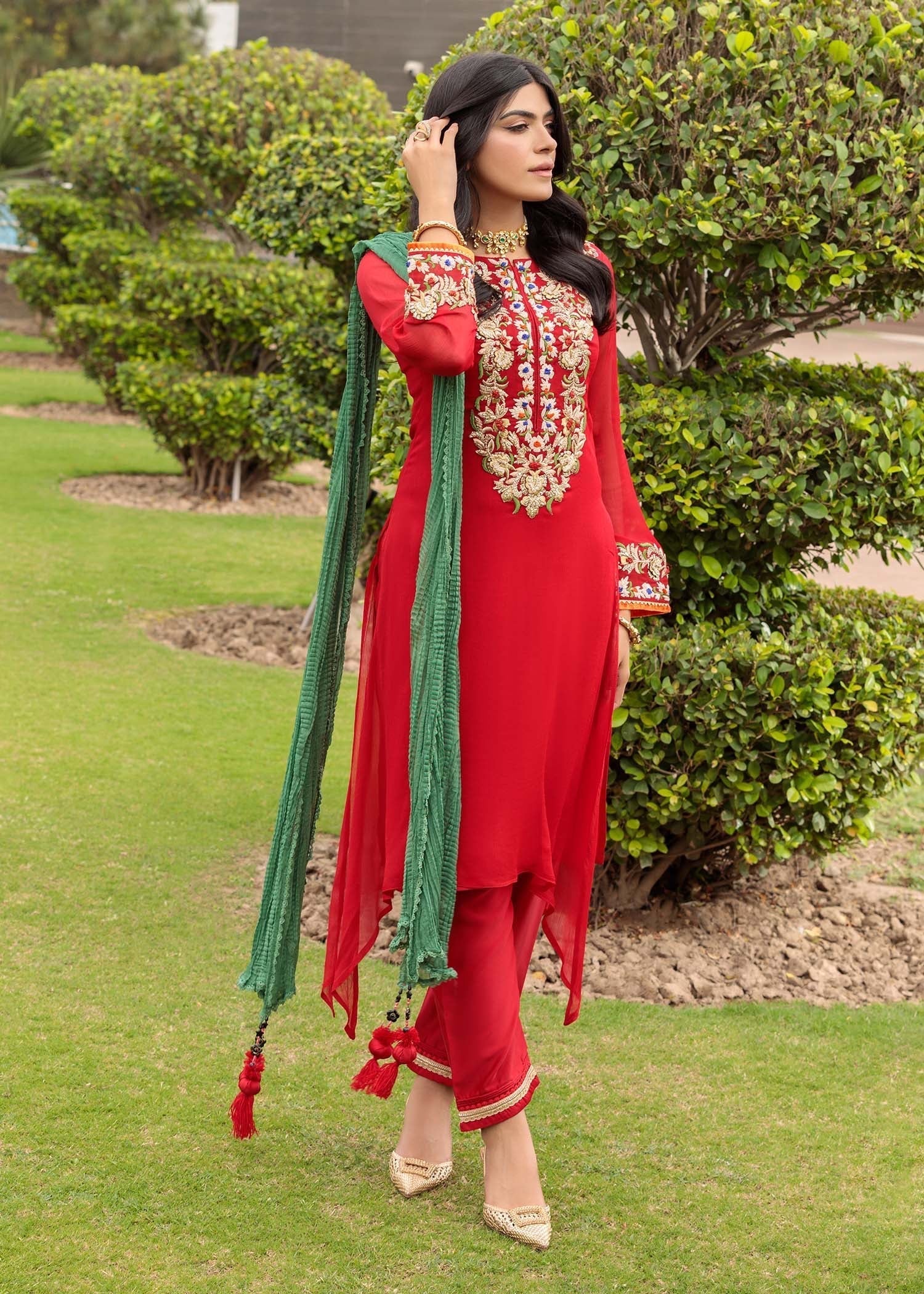 KB By Zufiqar Malik M-107 Red