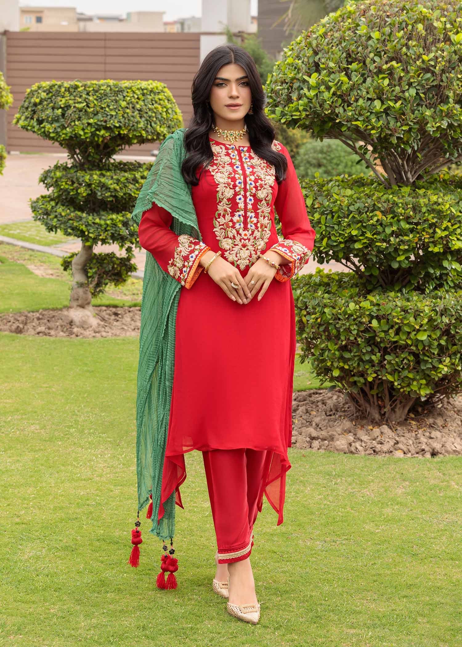 KB By Zufiqar Malik M-107 Red