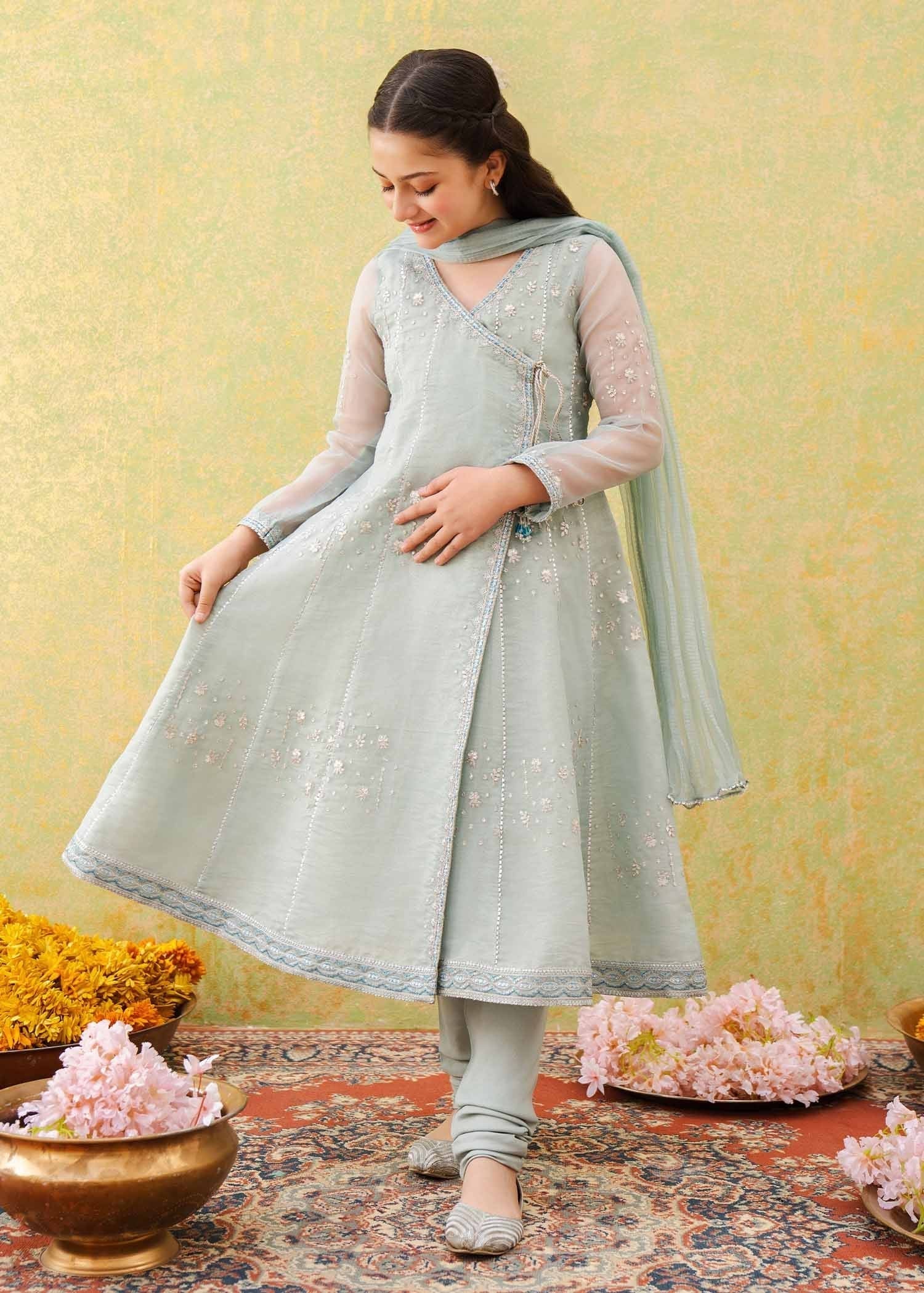Rang-e-Haya Cora (Ice Blue)