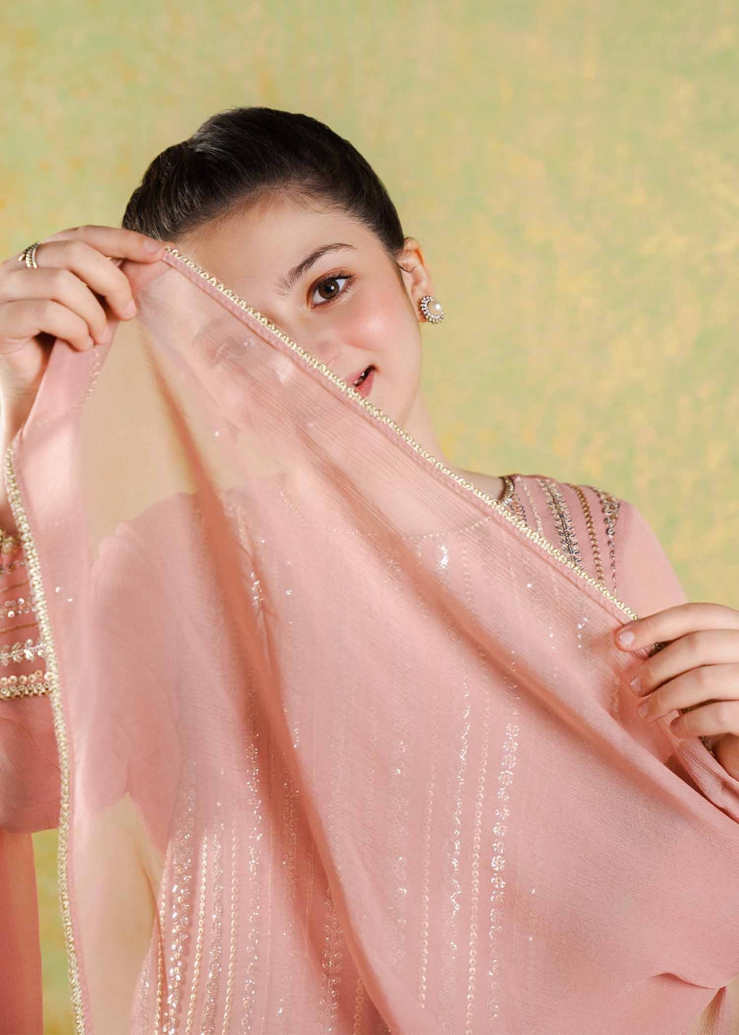 Rang-e-Haya Mimi (Peachy Pink)