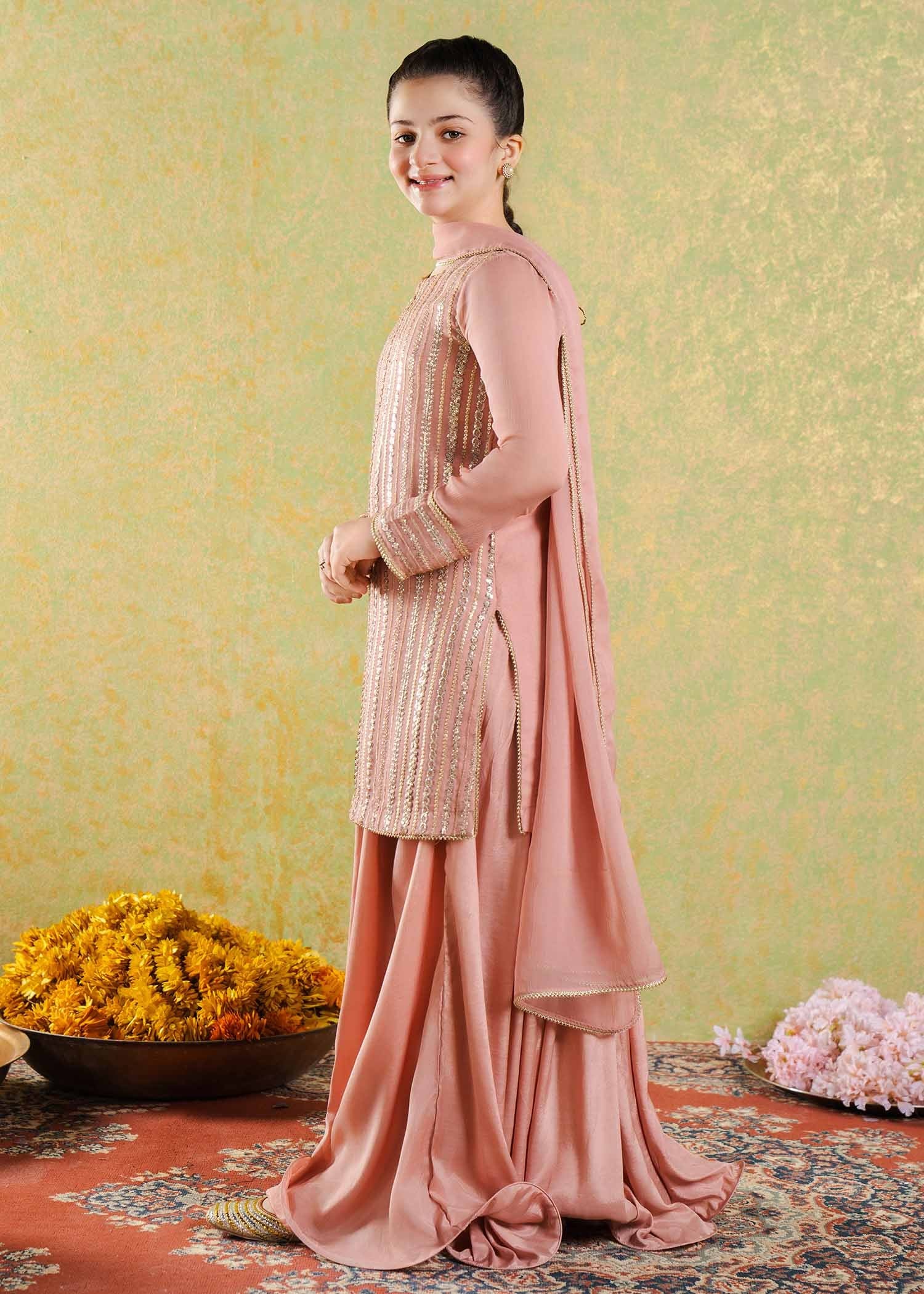Rang-e-Haya Mimi (Peachy Pink)