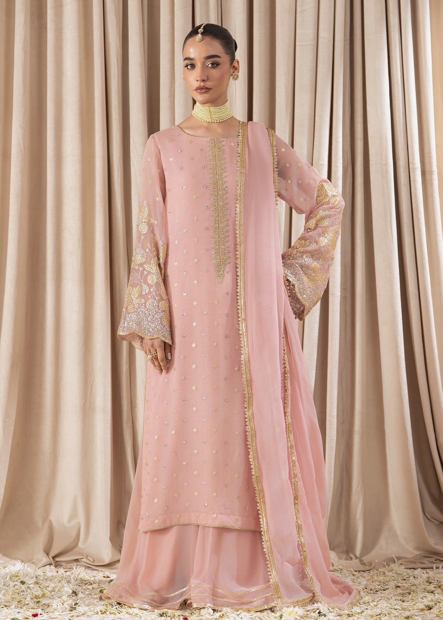 Rang-e-Haya Meera (Pastel pink)