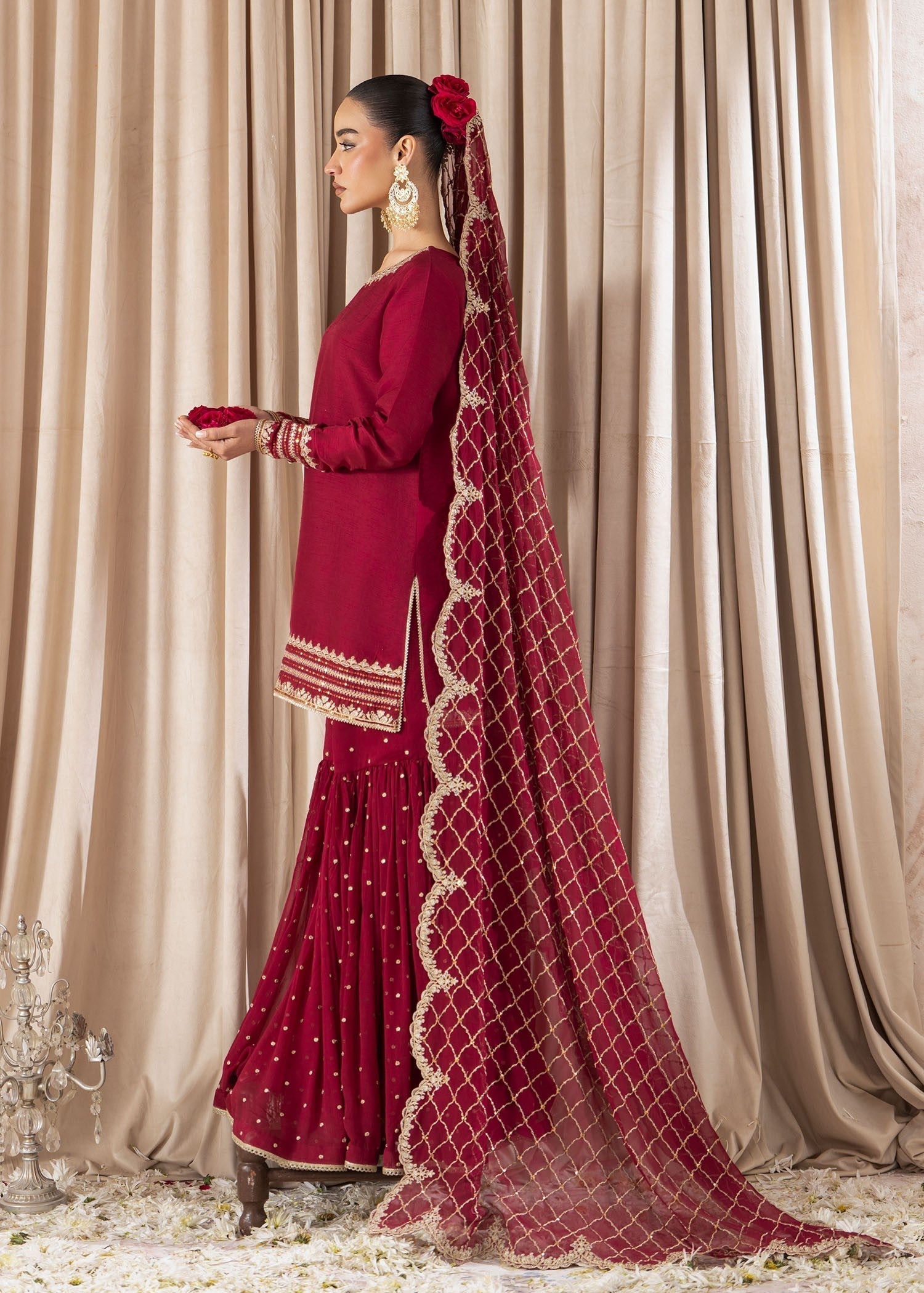 Rang-e-Haya Shehrbano (Fuchsia Red)