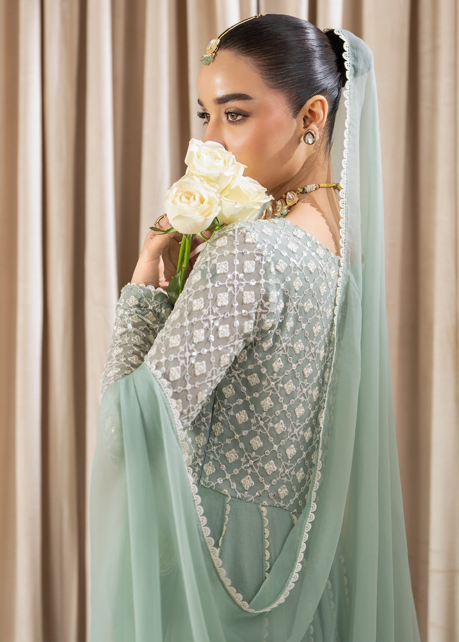 Rang-e-Haya Sairah (Ice blue)