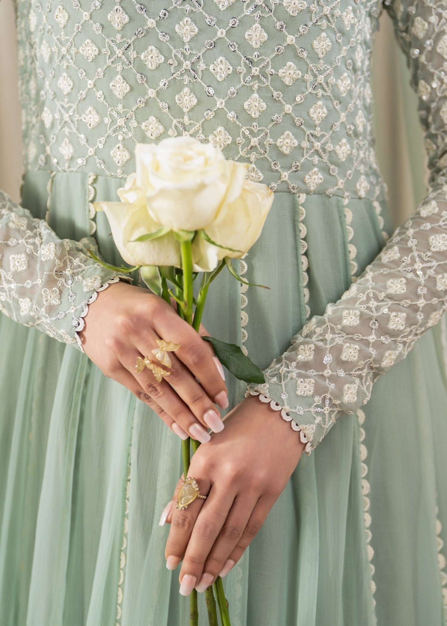 Rang-e-Haya Sairah (Ice blue)