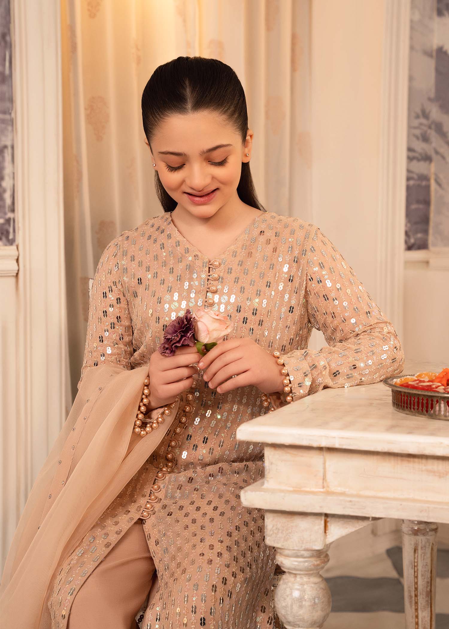 Rang-e-Haya Risma Kid (Clay beige)