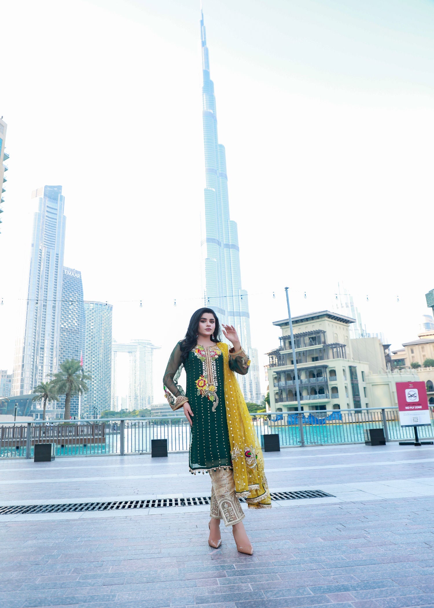 KB By Zufiqar Malik Z-279 Green