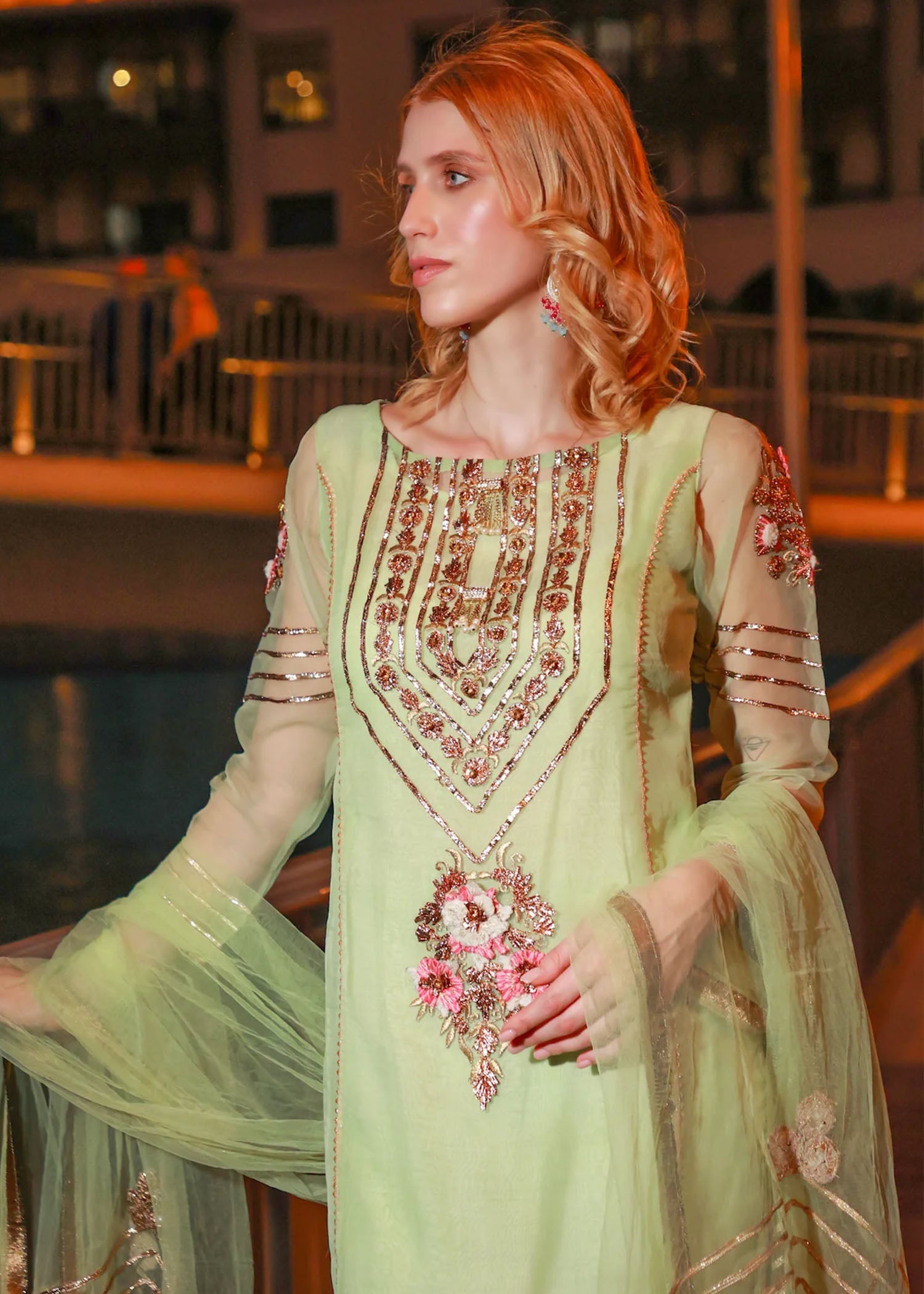 KB By Zufiqar Malik M-101 Sea Green