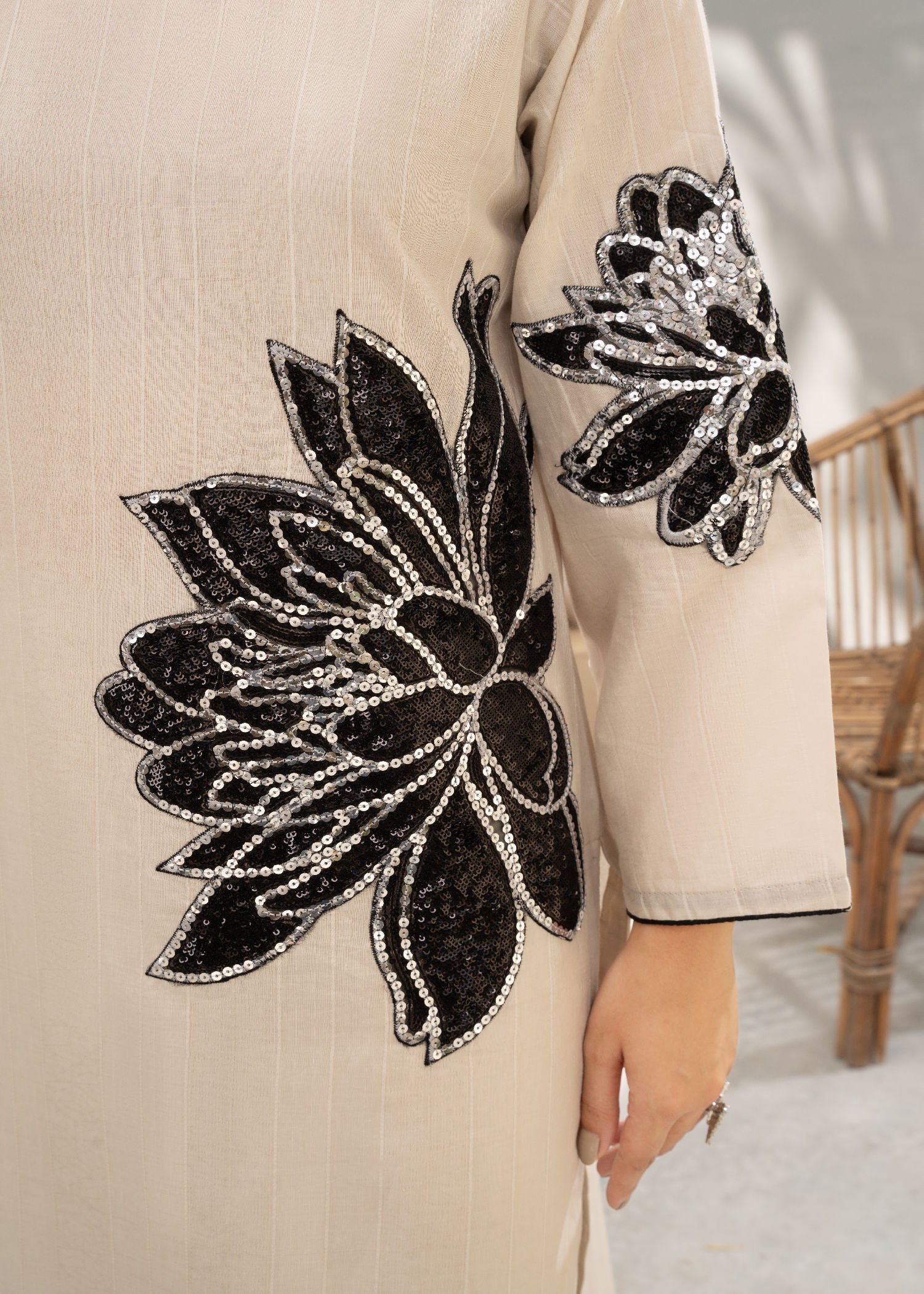 Sahibas By Mirza Lavish (Ivory)