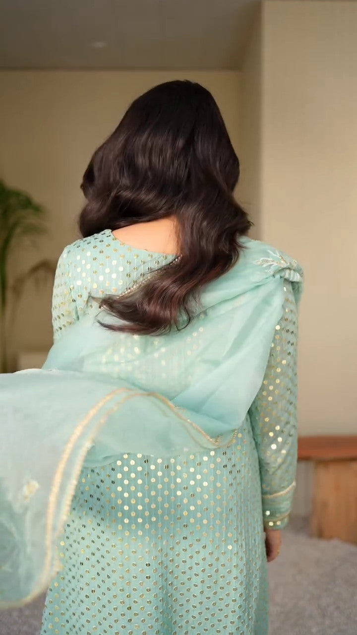 Rang-e-Haya Salina (Ice blue)