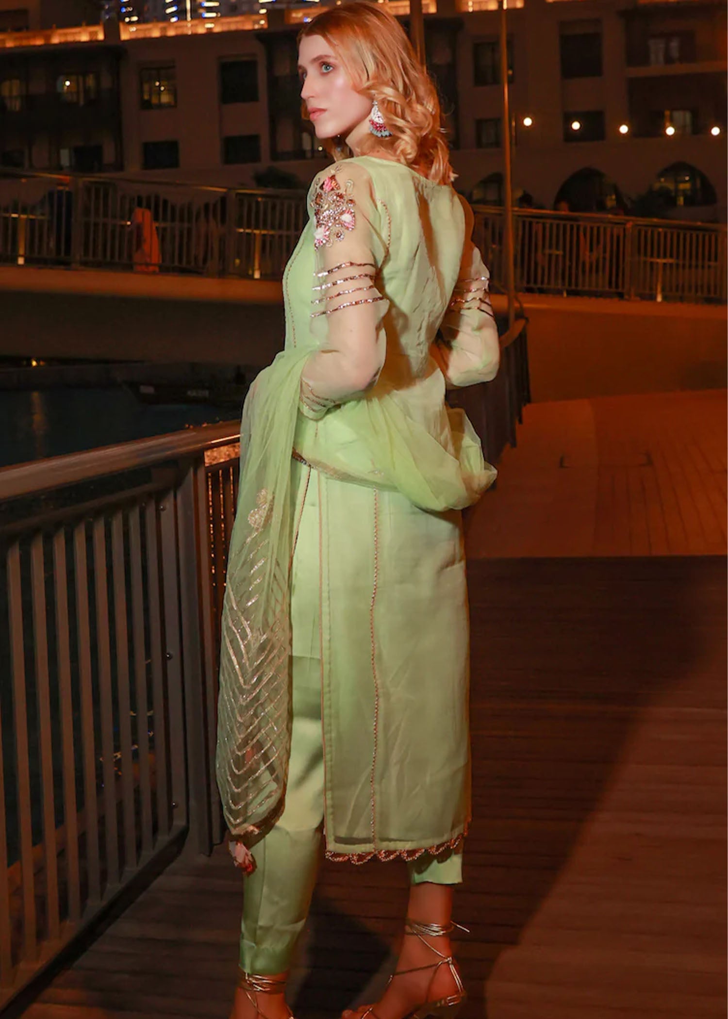 KB By Zufiqar Malik M-101 Sea Green