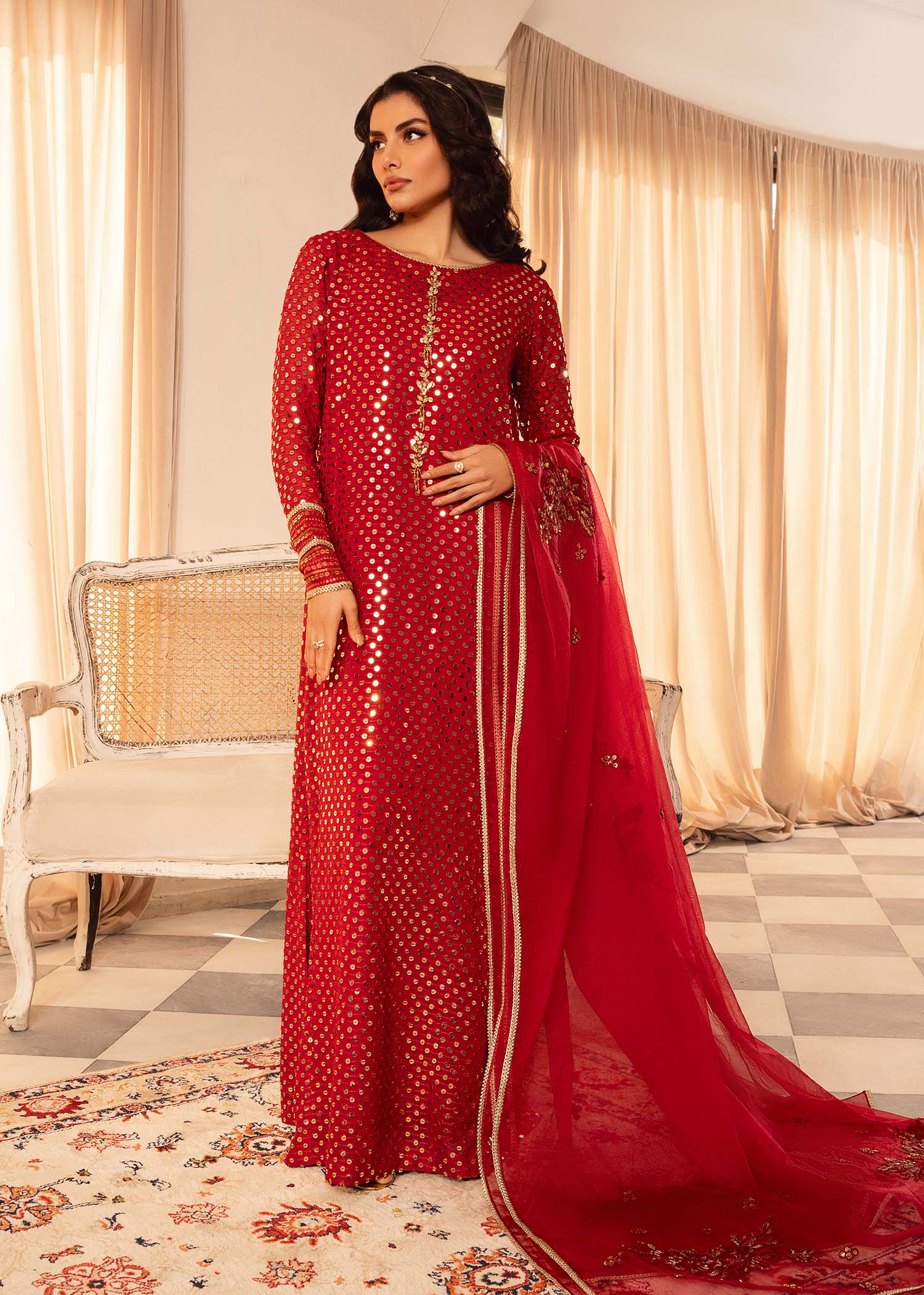 Rang-e-Haya Sifana (Rose red)