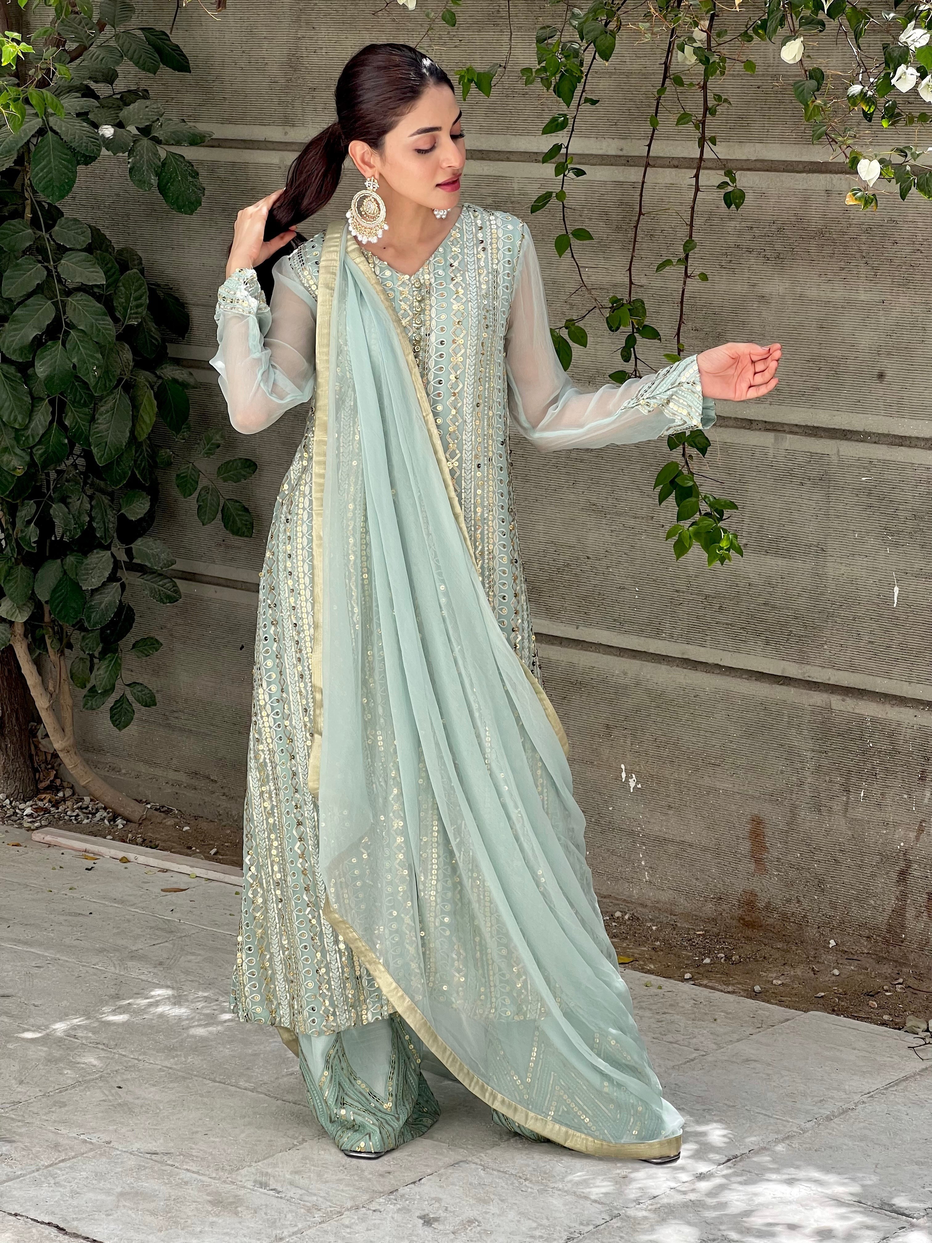 Rang-e-Haya Ufaq/Ice Blue