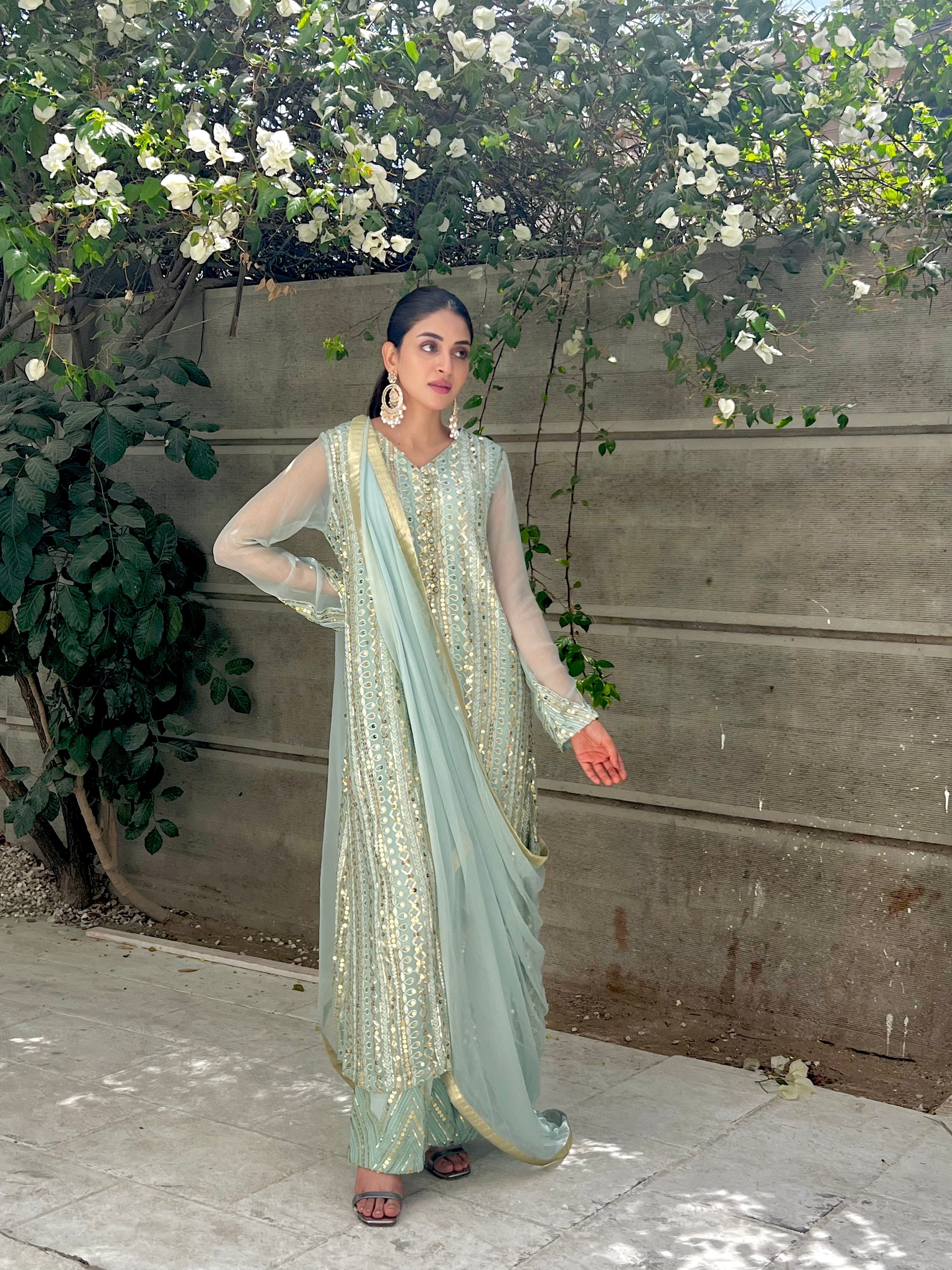 Rang-e-Haya Ufaq/Ice Blue