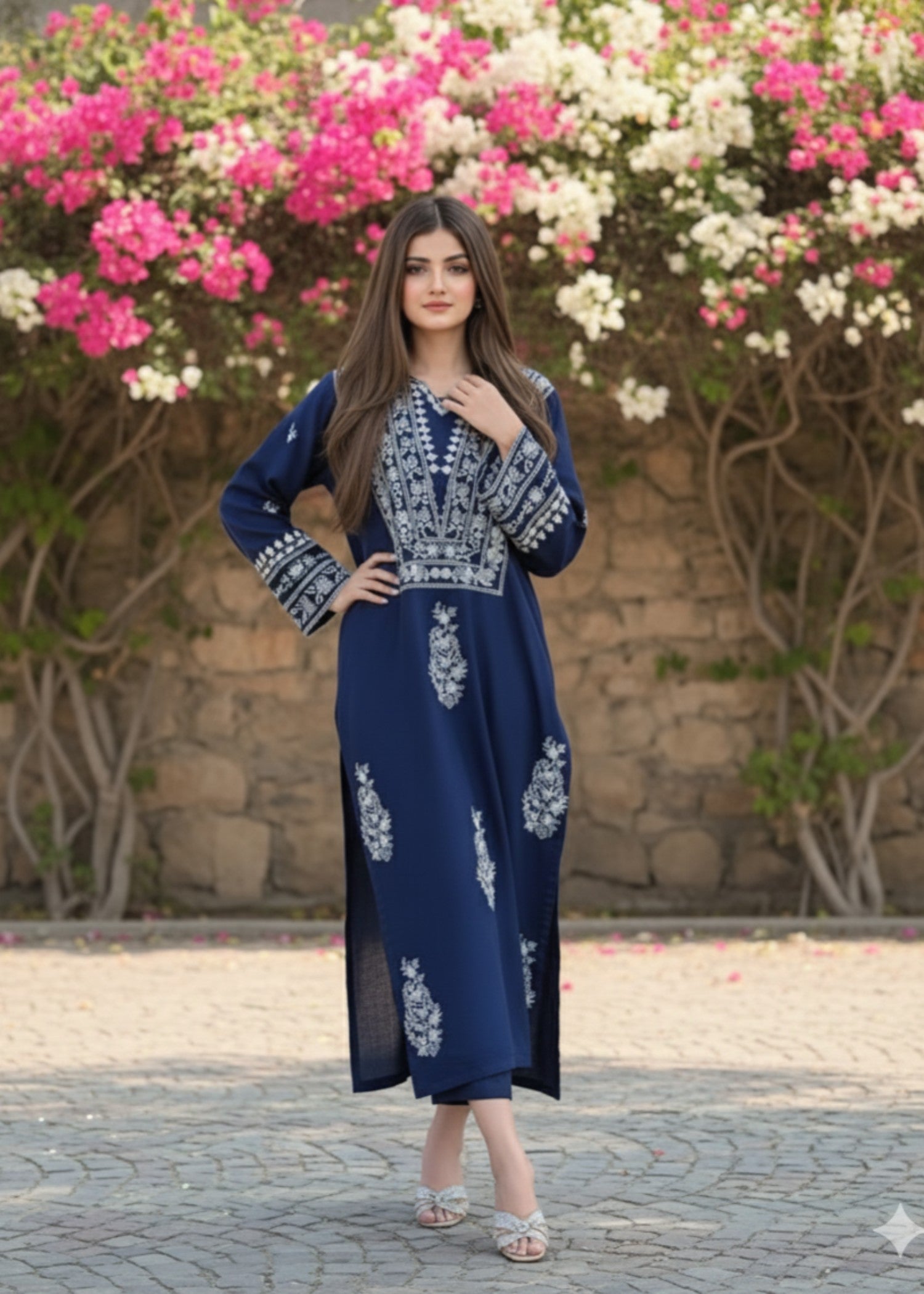 Tehzeeb Libas DESAL EMBROIDERED 2PC