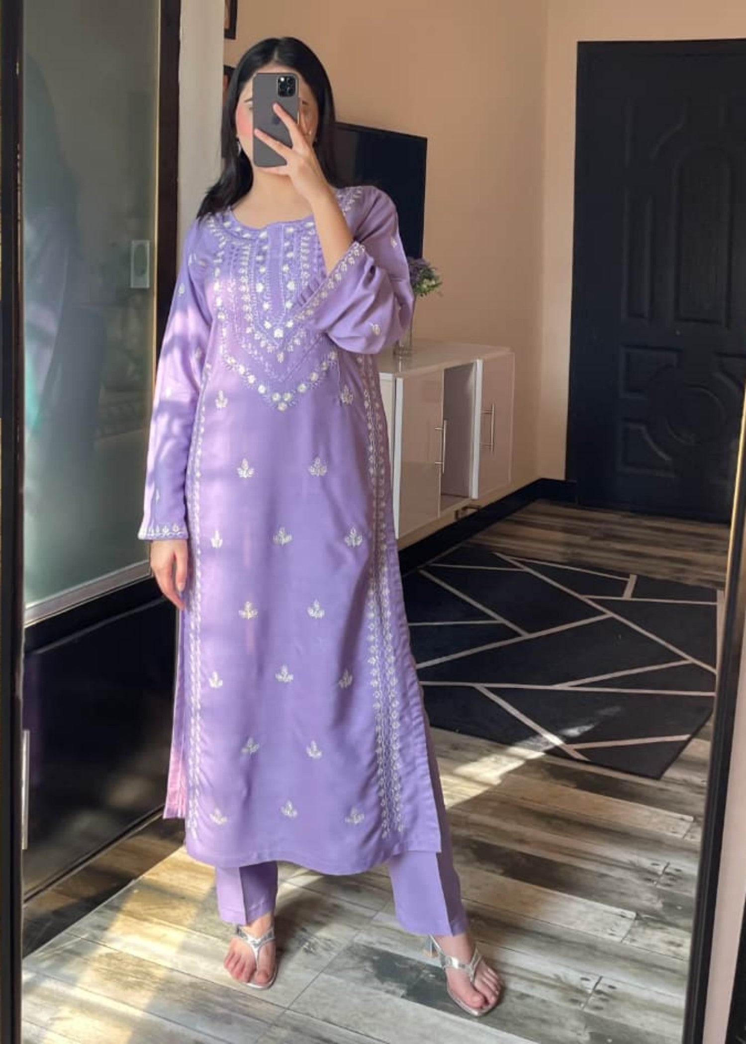 Tehzeeb Libas FEROZA EMBROIDERED 2PC