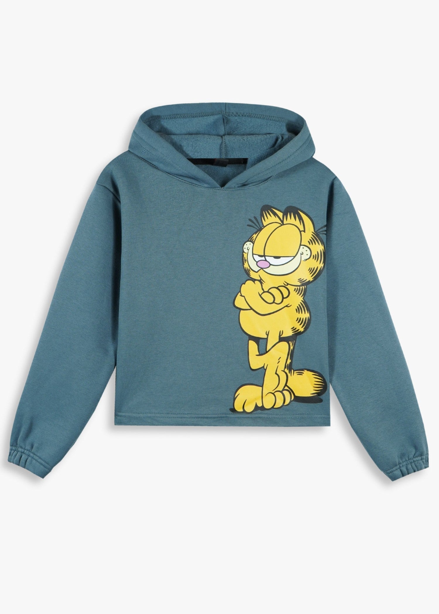 GARFIELD-FLEECE-TRACKSUIT-SHORT-BODY-HOODIE-WIDE-LEG-TROUSER