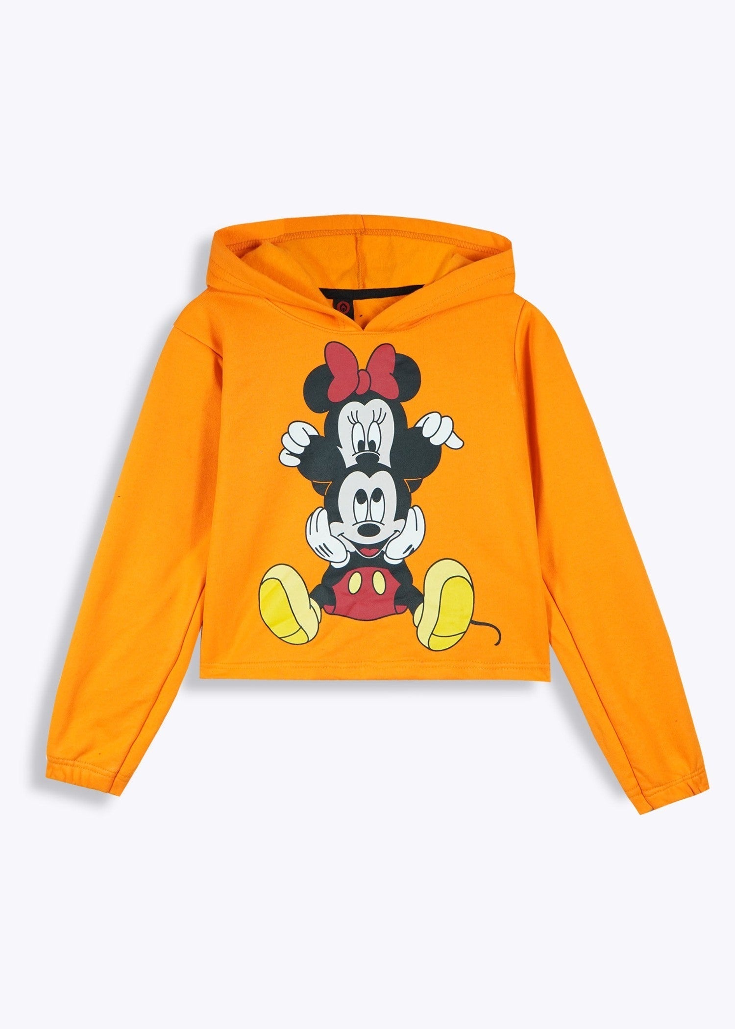 KIDS-MICKEY-MINNIE-FLEECE-CO-ORD-SETS-ORANGE-BLACK