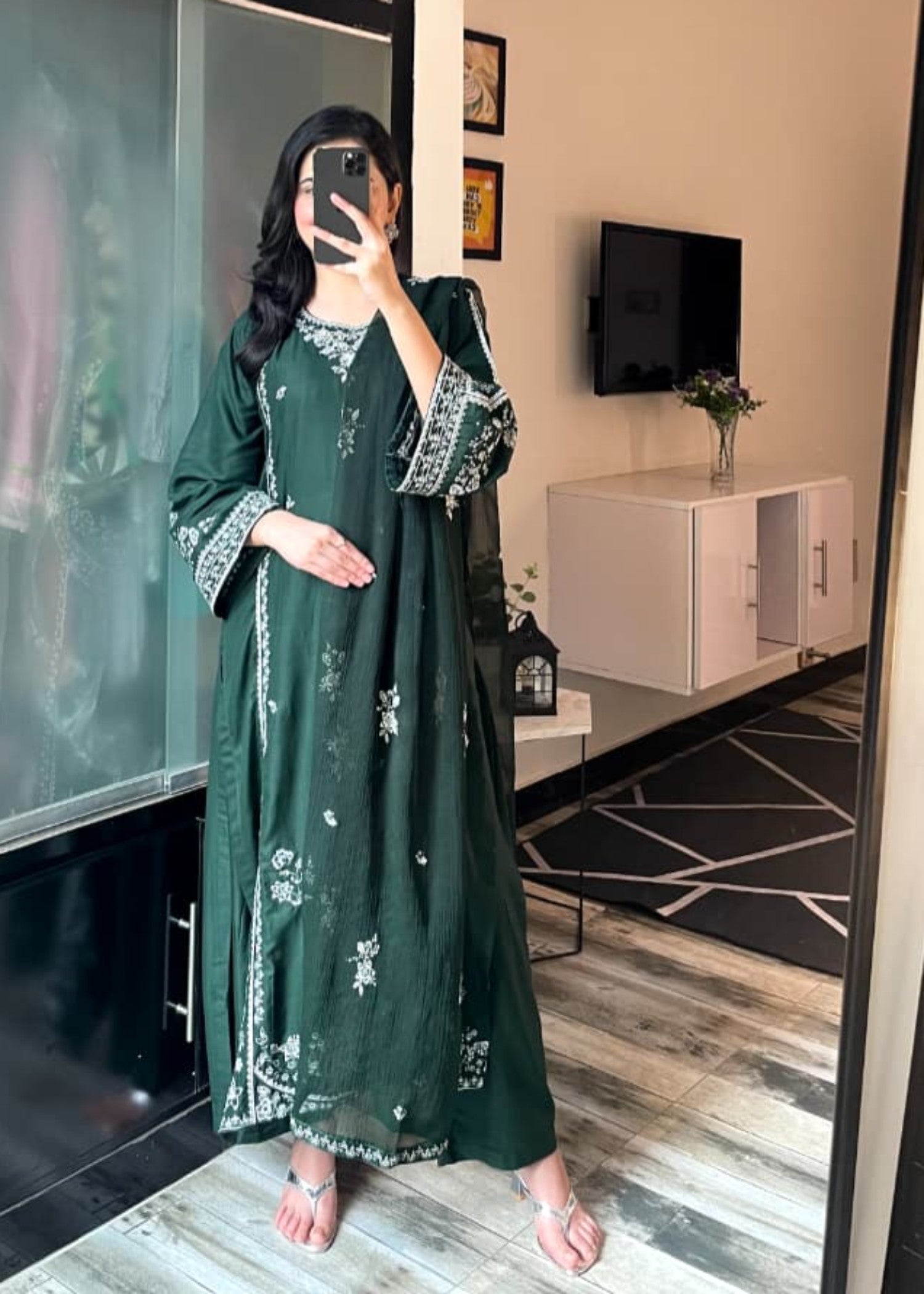 Tehzeeb Libas GRACE EMBROIDERED 3PC