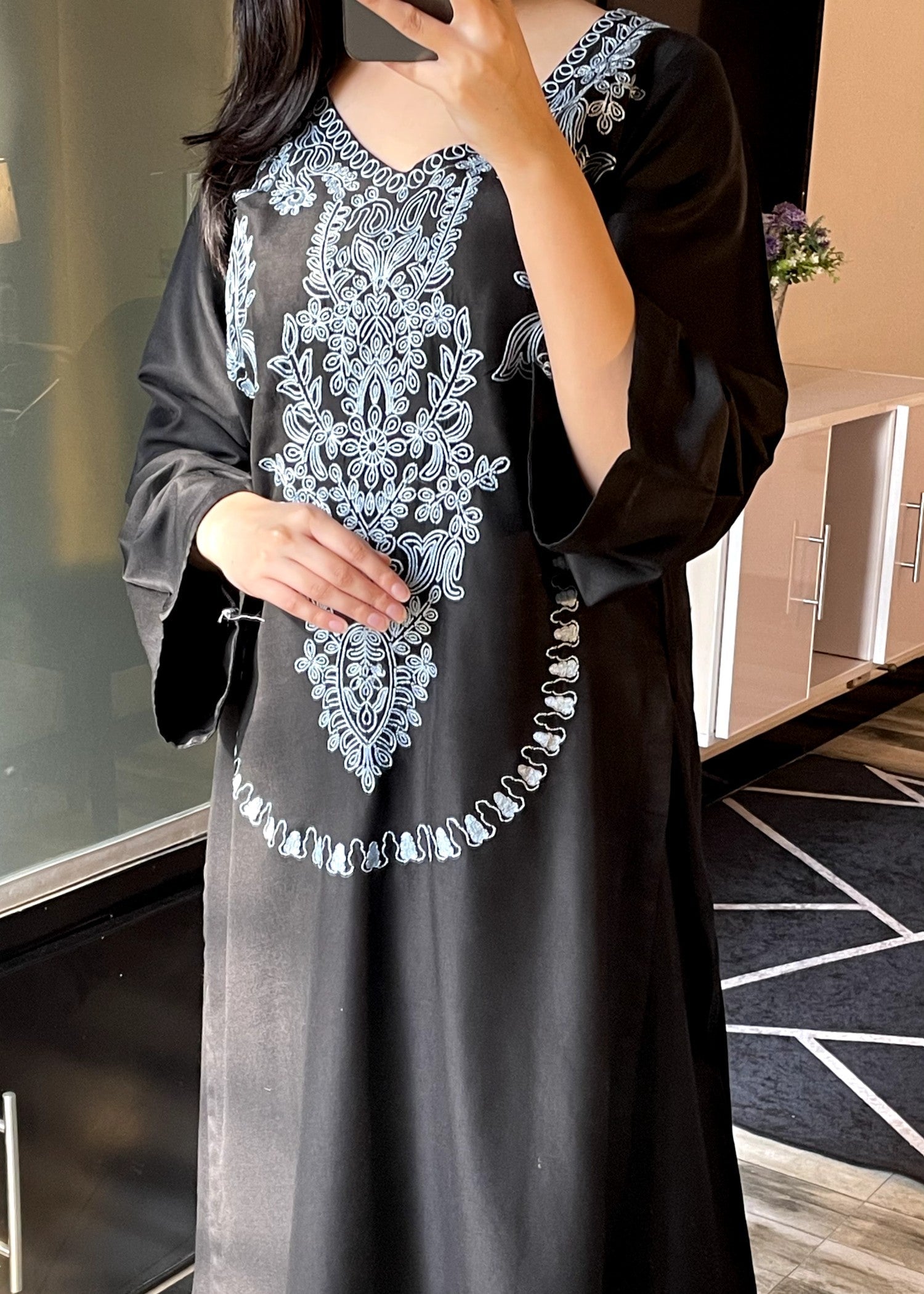 Tehzeeb Libas ALMOND EMBROIDERED 3PC