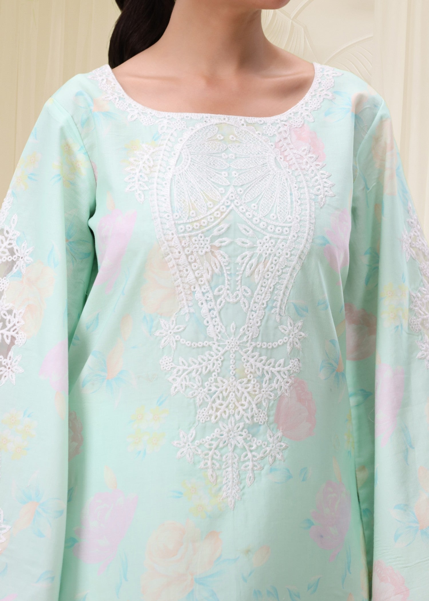 Mohagni LP-13 2PC LAWN STITCHED