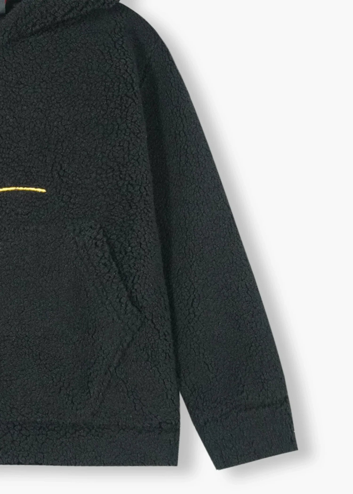 KIDS-KING-FUR-HOODIE-ULTRA-SOFT-WINTER-WEAR-BLACK