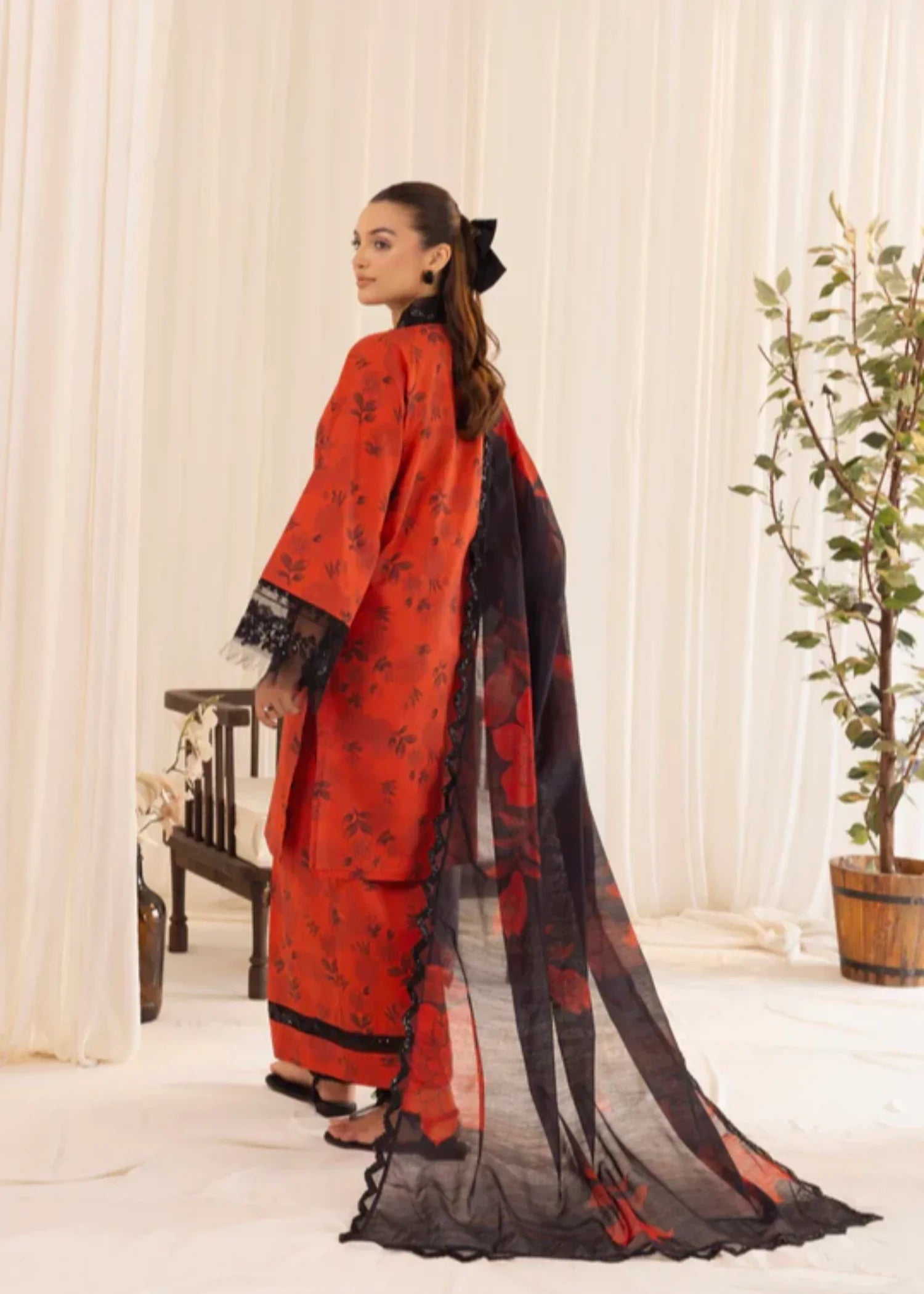 GLS-13-3PC Lawn Stitched