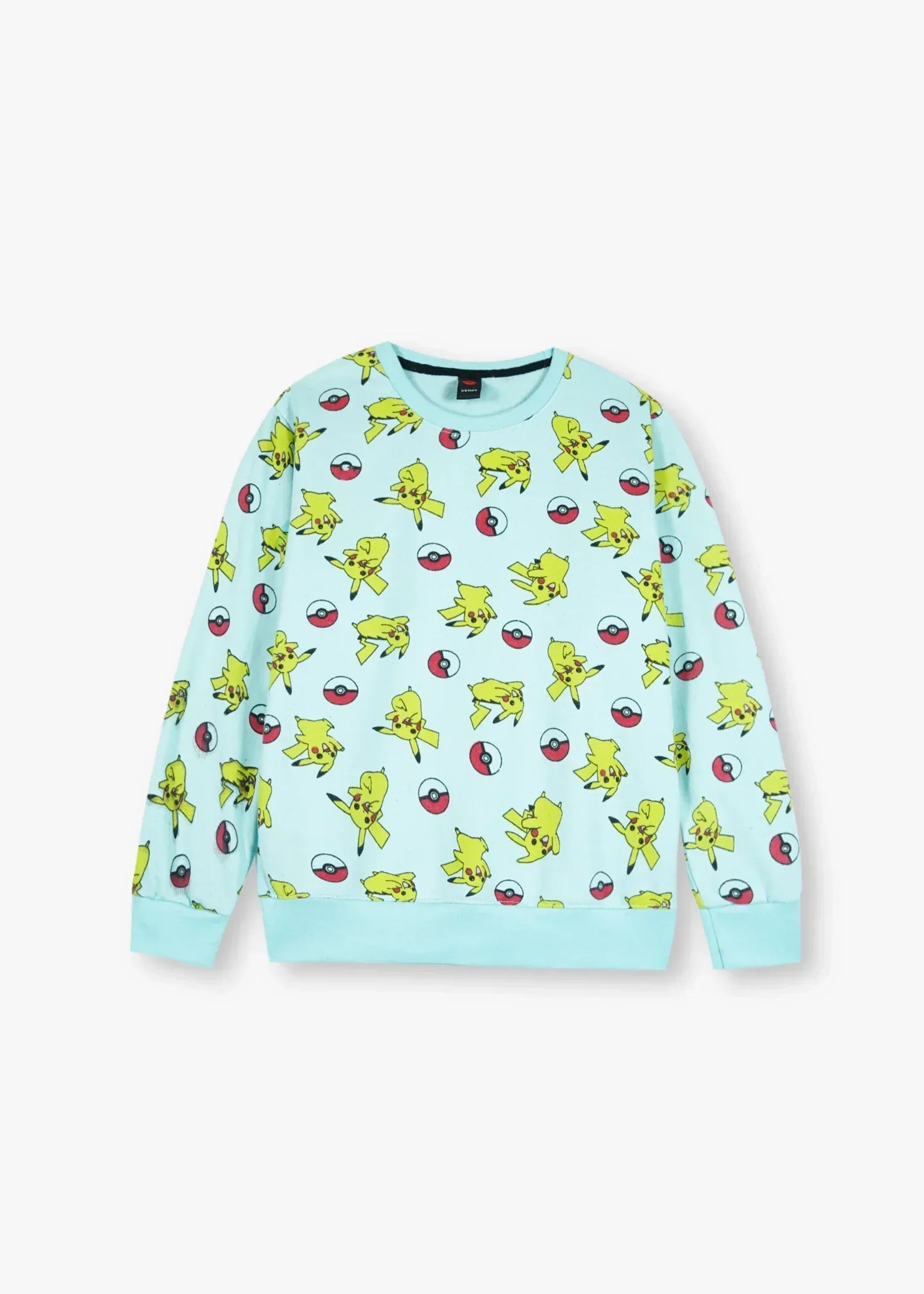 PIKACHU-PRINTED-KIDS-FLEECE-SUIT-WARM-WINTER-TRACKSUIT-FOR-GIRLS