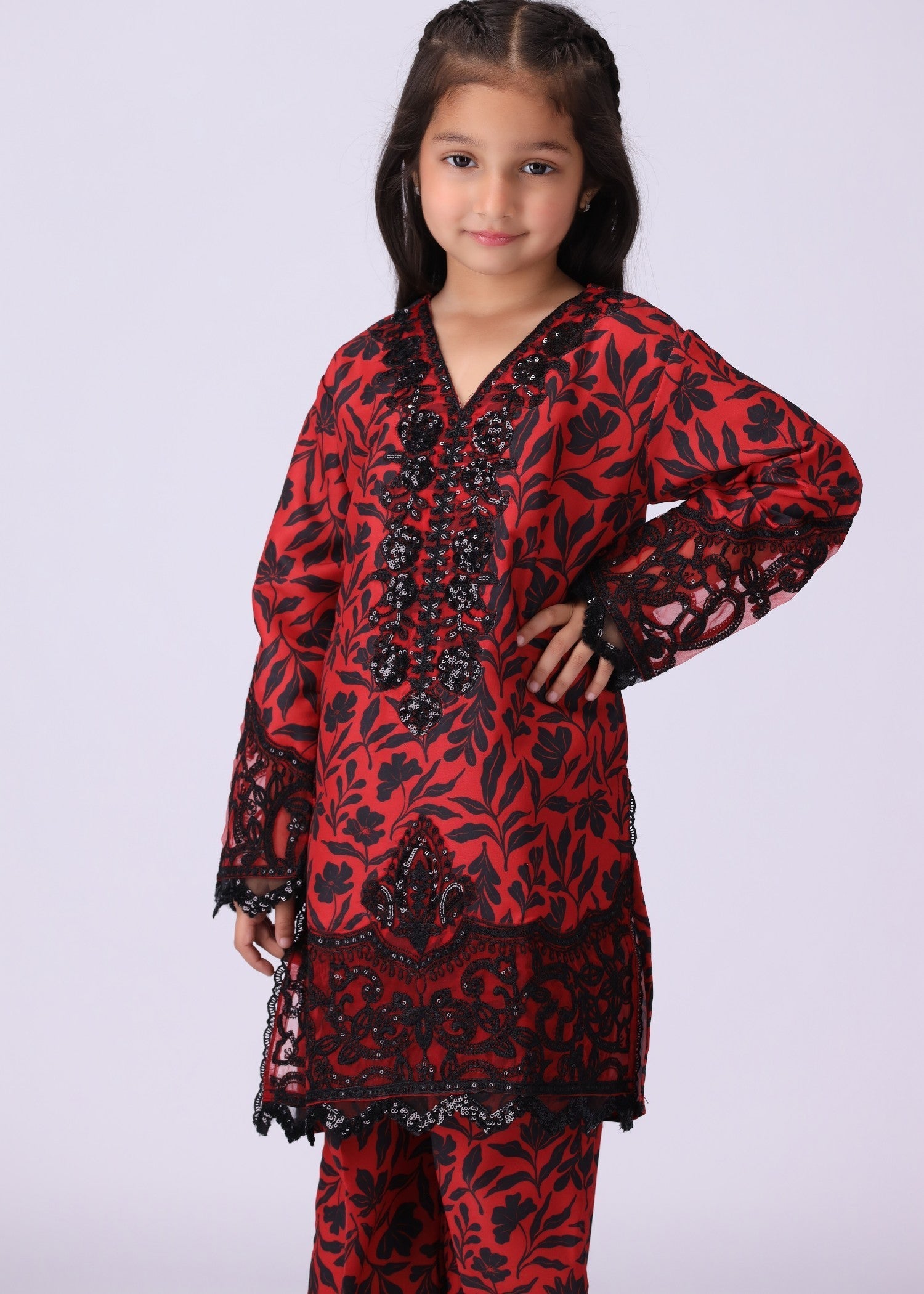 MKA-09-3PC-1 Girls Stitched
