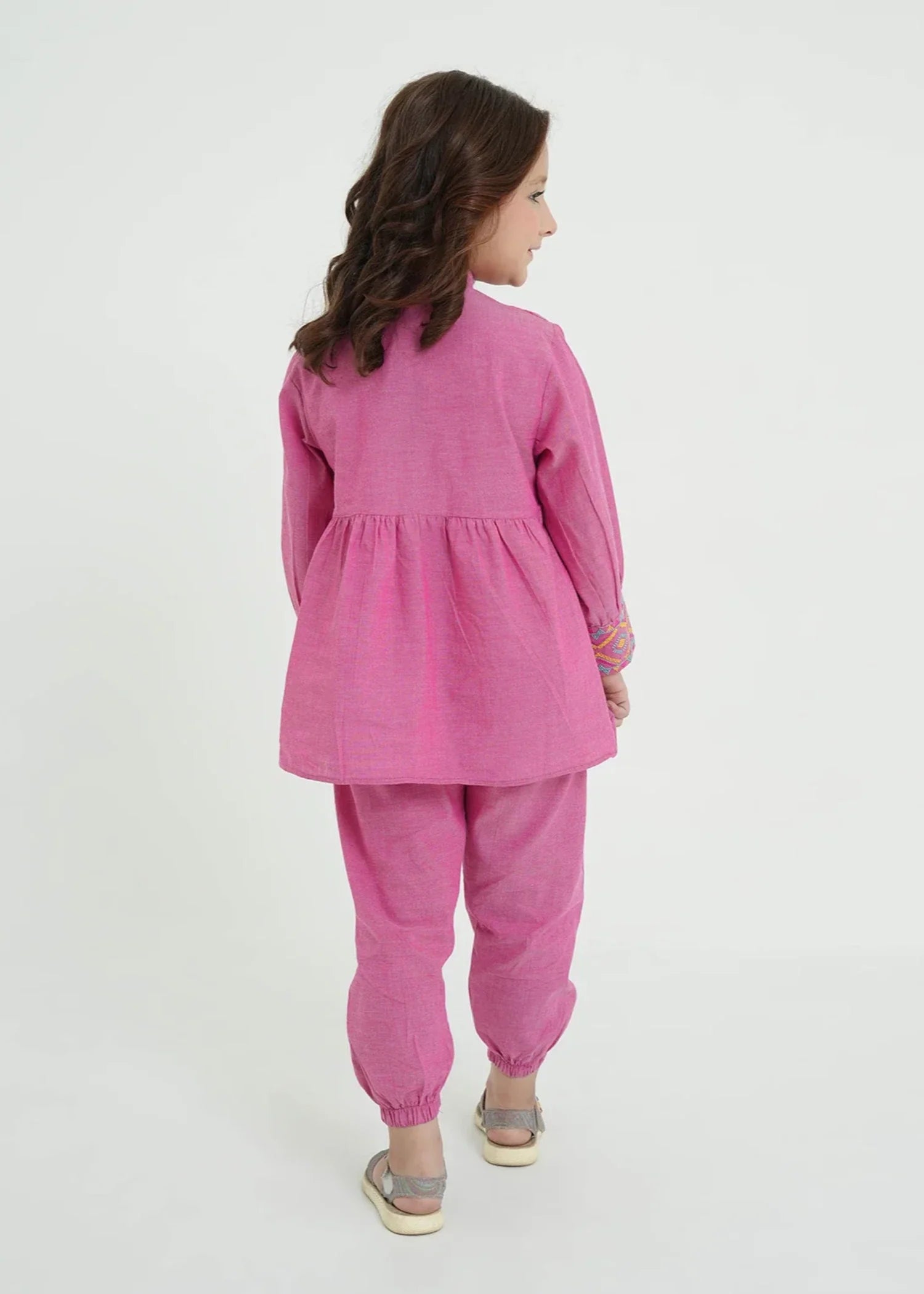 STITCHED-2 - Piece Embroidered Cotton Shirt Trouser