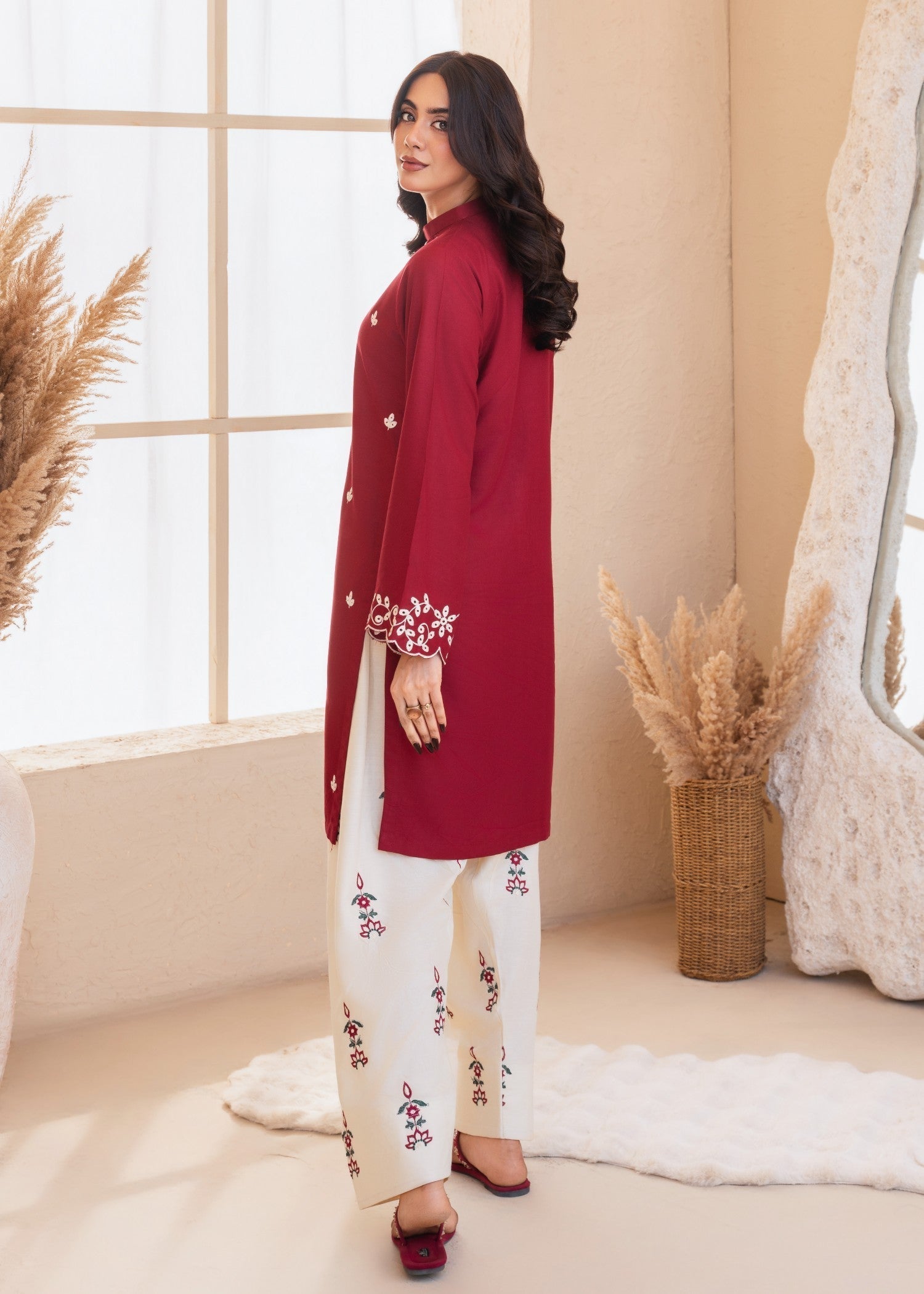 Tehzeeb Libas ZARF EMBROIDERED 2PC