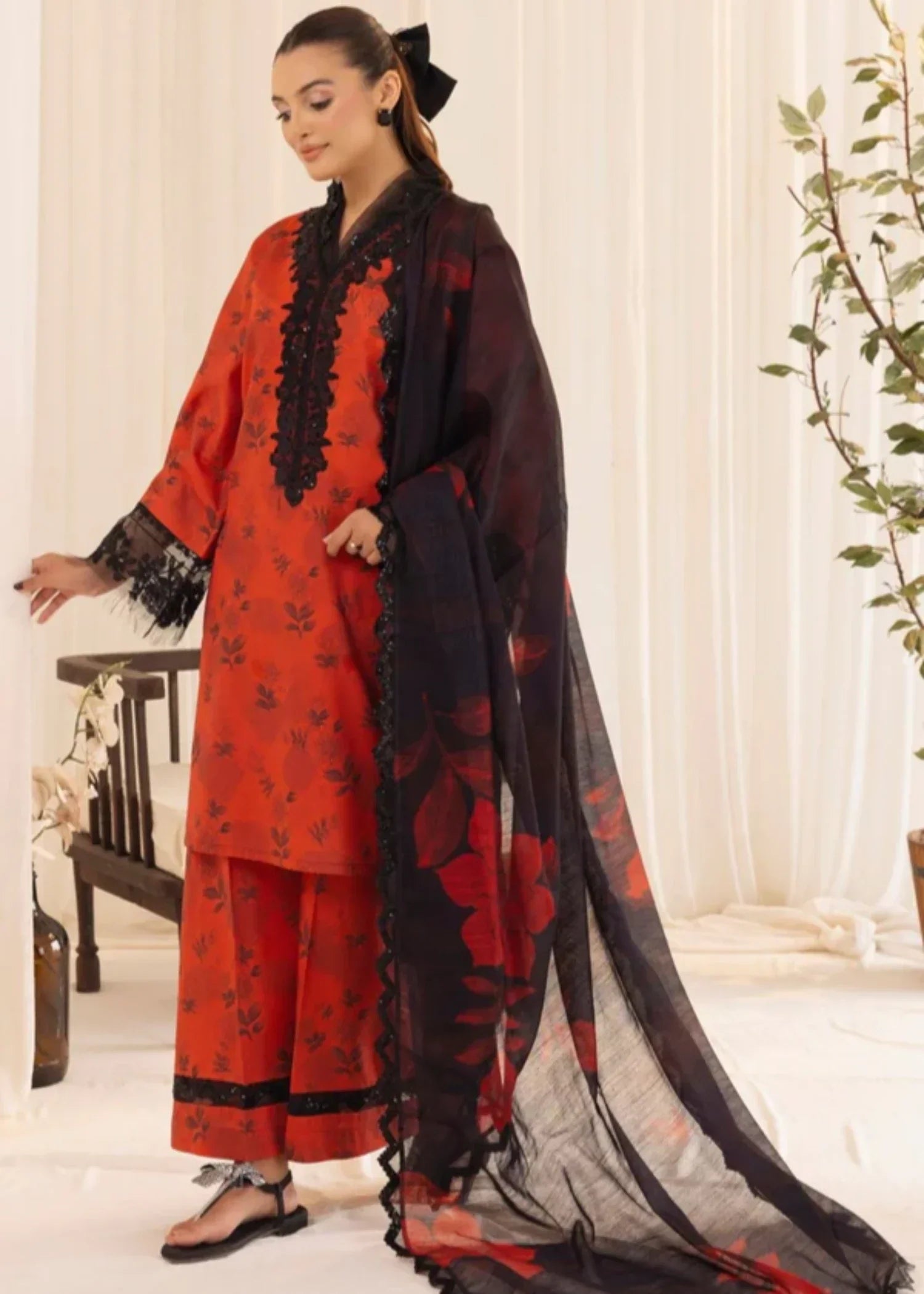 GLS-13-3PC Lawn Stitched