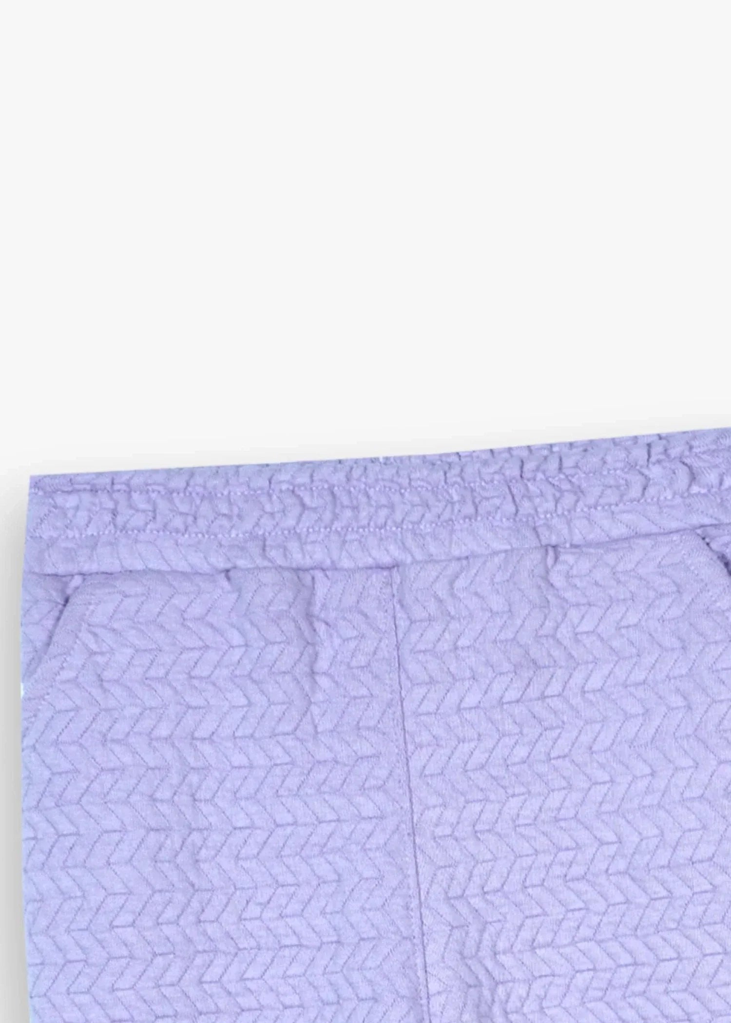 KIDS-QUILTED-LILAC-TRACKSUIT-2 Piece Hoodie Jogger Set Winter Cotton Outfit