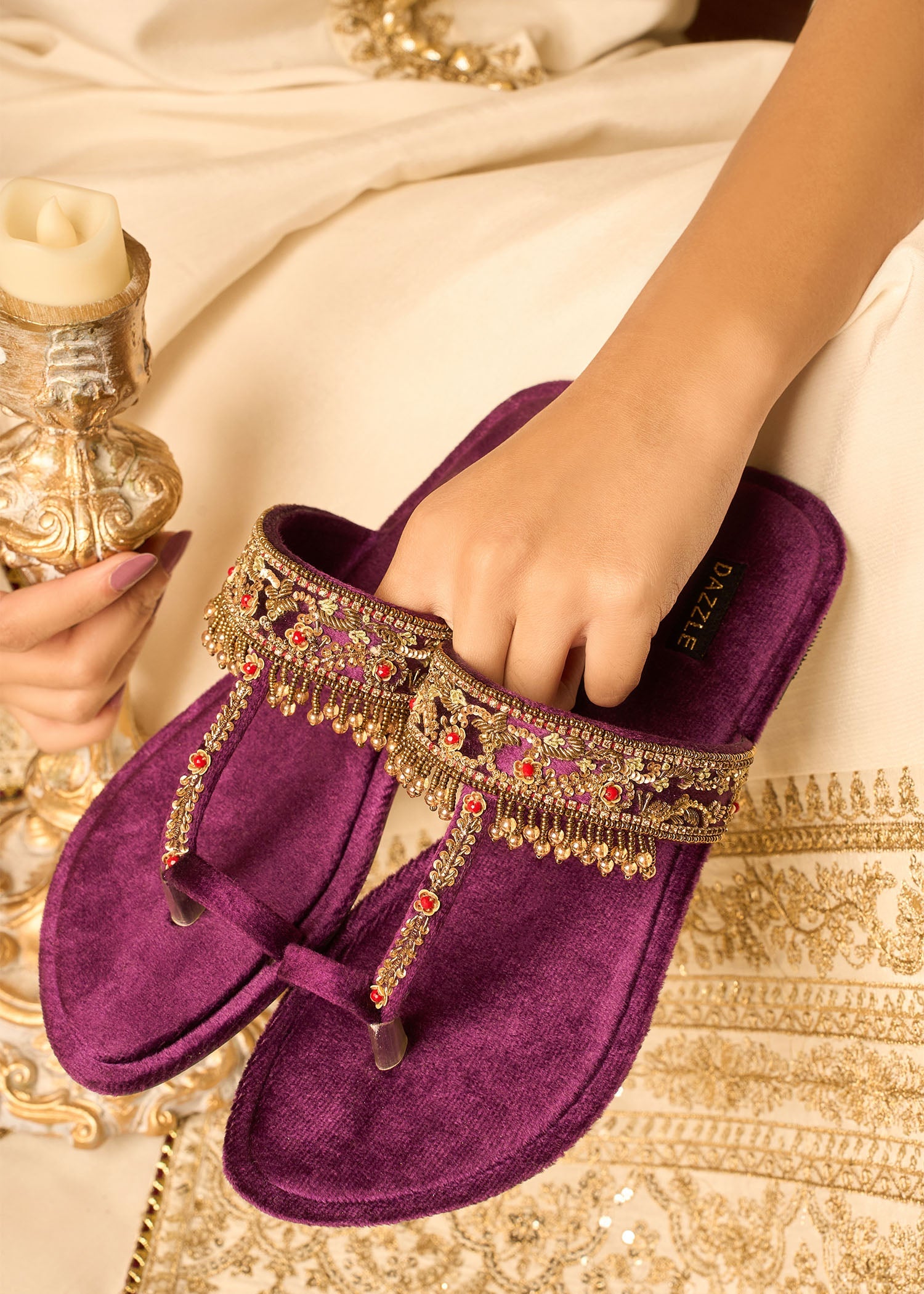 Haseens Official Manjhli (Purple)