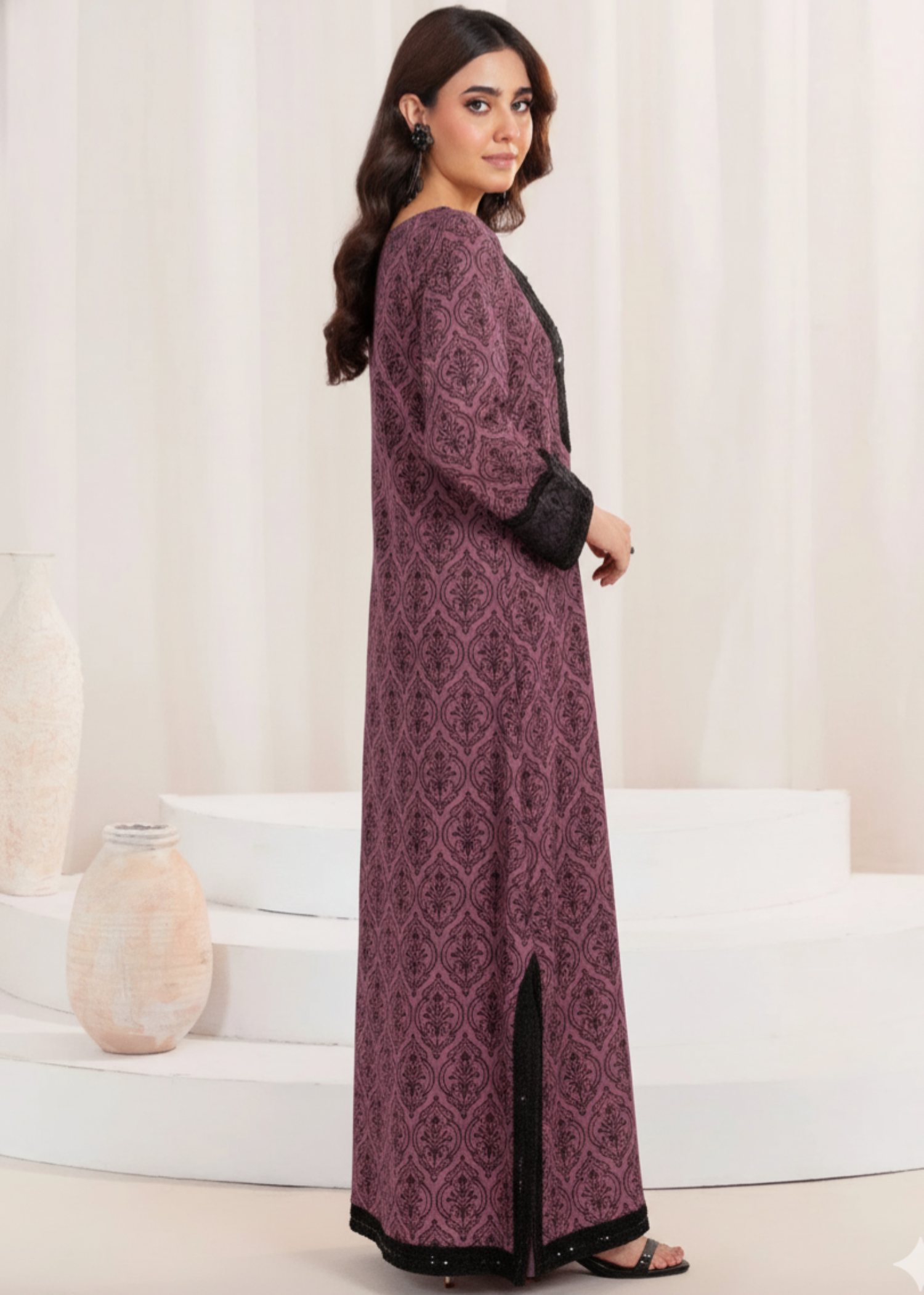 Sahibas By Mirza Cew - Mauve