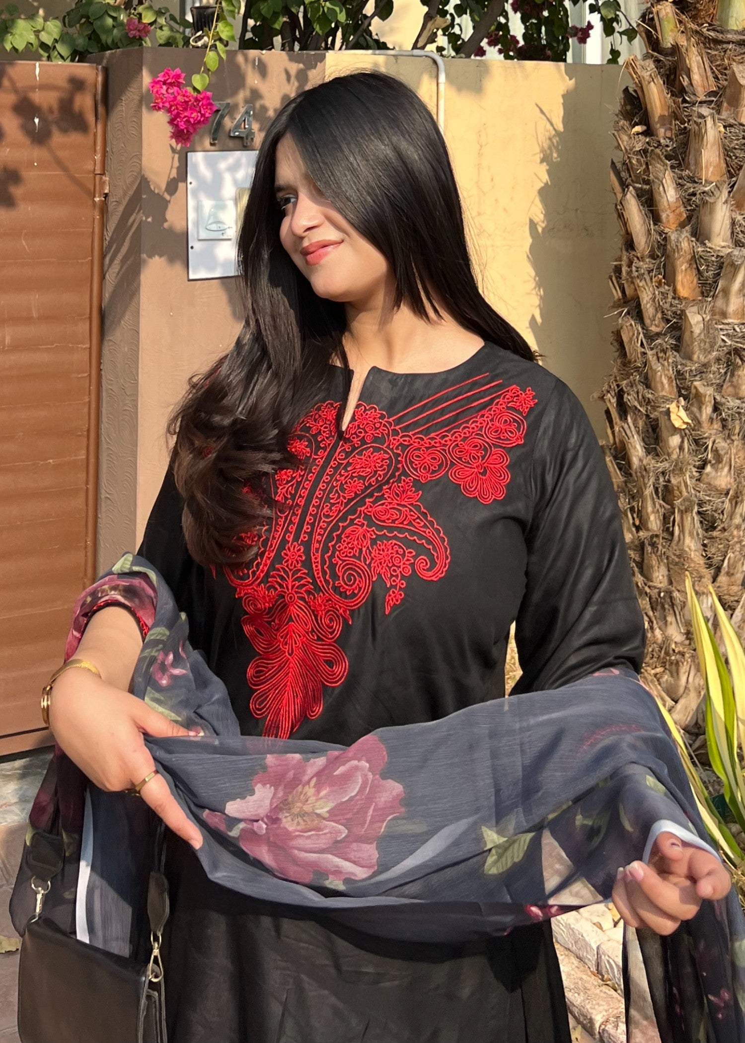 Tehzeeb Libas MAHI EMBROIDERED 3PC
