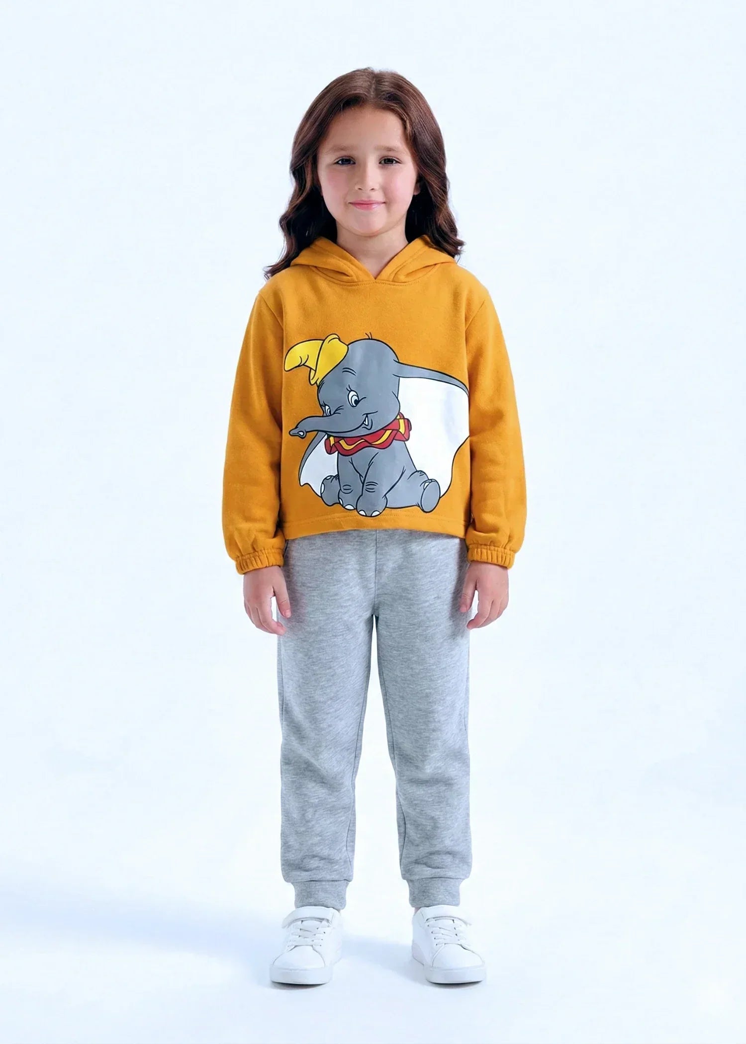 KIDS-DUMBO-YELLOW-SHORT-BODY-HOODIE-SUIT-WITH-GREY-TROUSER