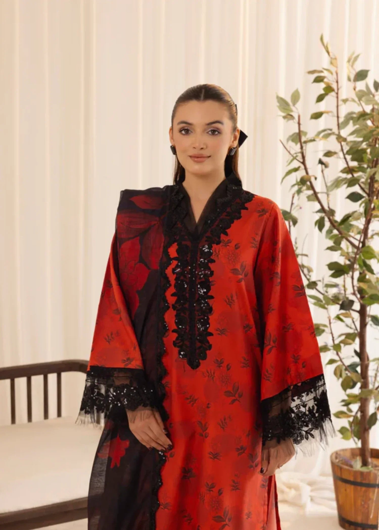 GLS-13-3PC Lawn Stitched