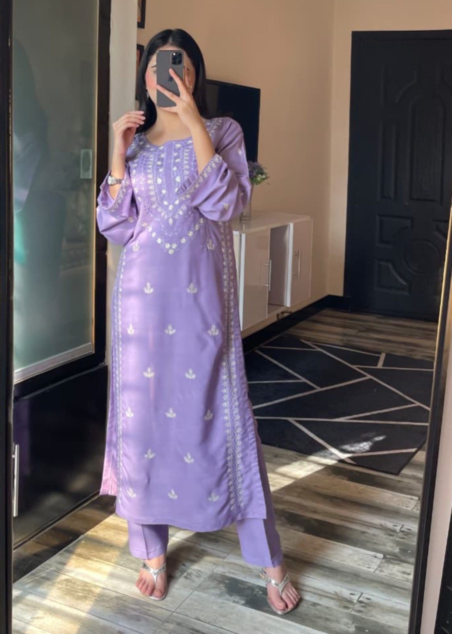 Tehzeeb Libas FEROZA EMBROIDERED 2PC