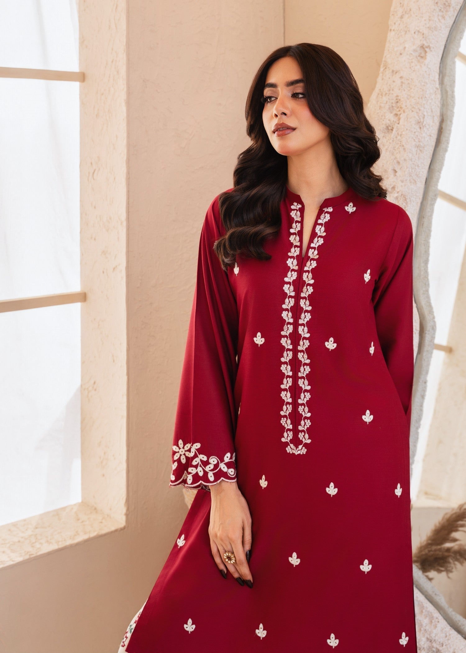 Tehzeeb Libas ZARF EMBROIDERED 2PC