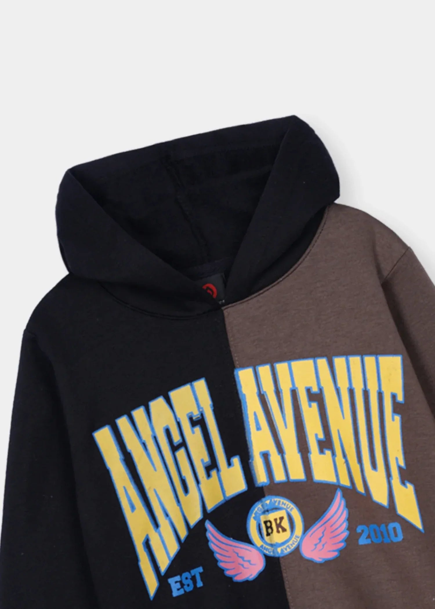 KIDS-SOFT-COTTON-GRAPHIC-FLEECE-TRACKSUIT-BROWN-BLACK