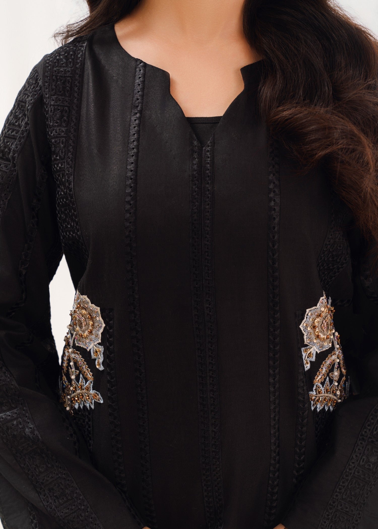 Sahibas By Mirza Nishat - Black
