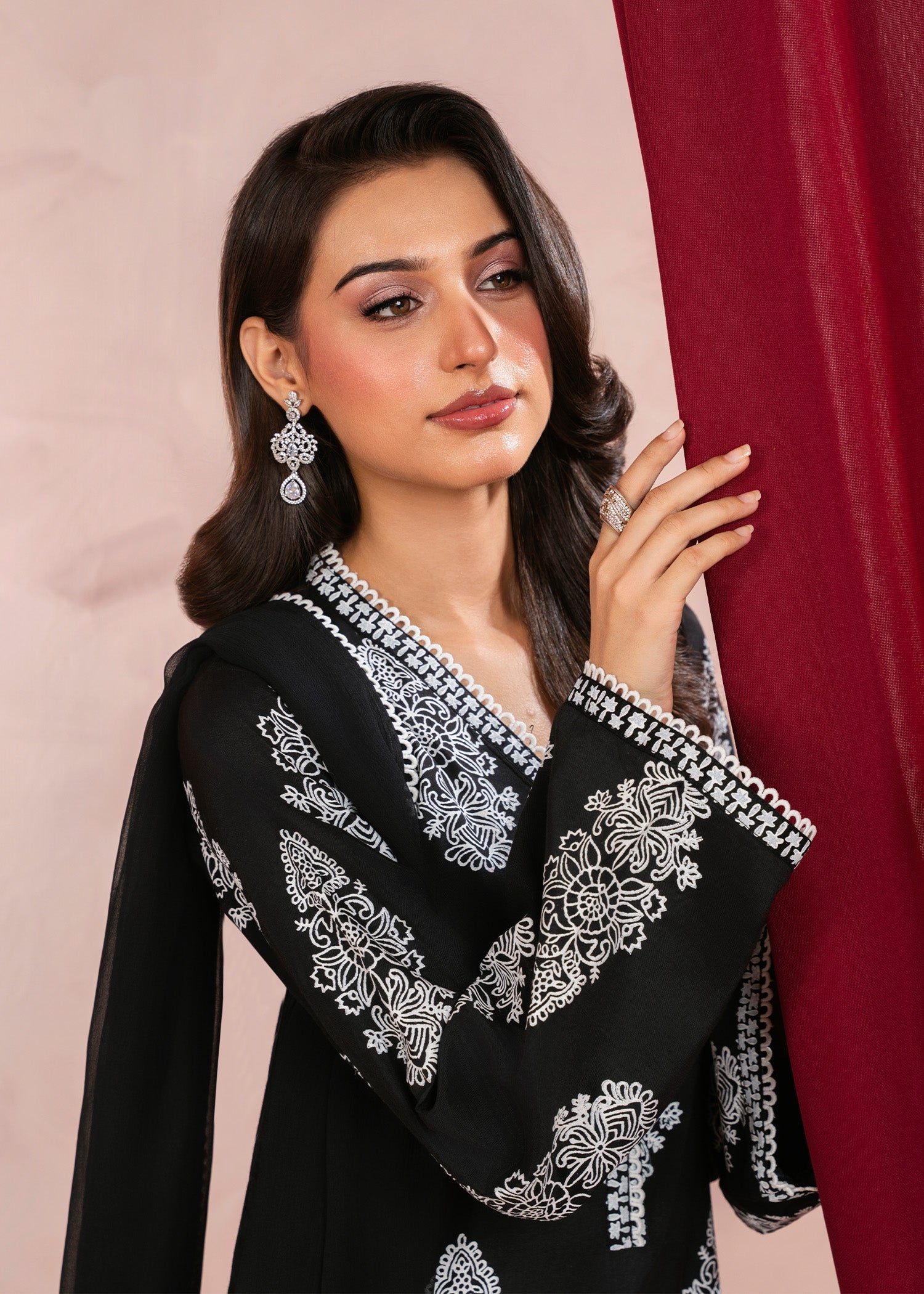 Rang-e-Haya Dew Drop (Black)