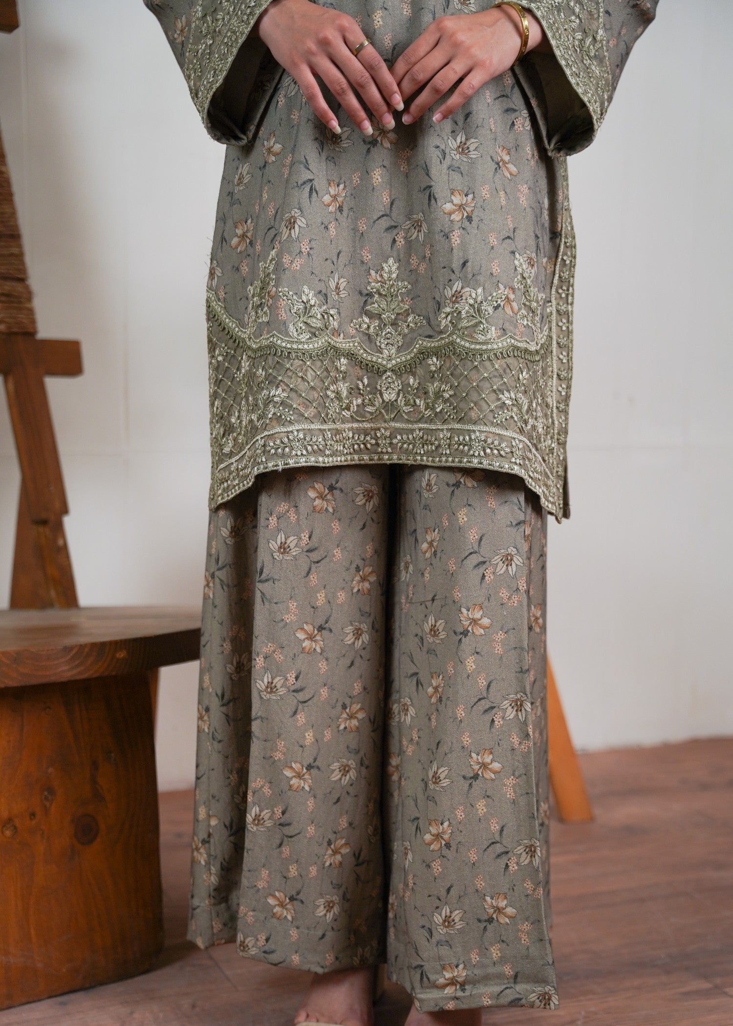 DZP-15-2 Pc Dhanak Printed