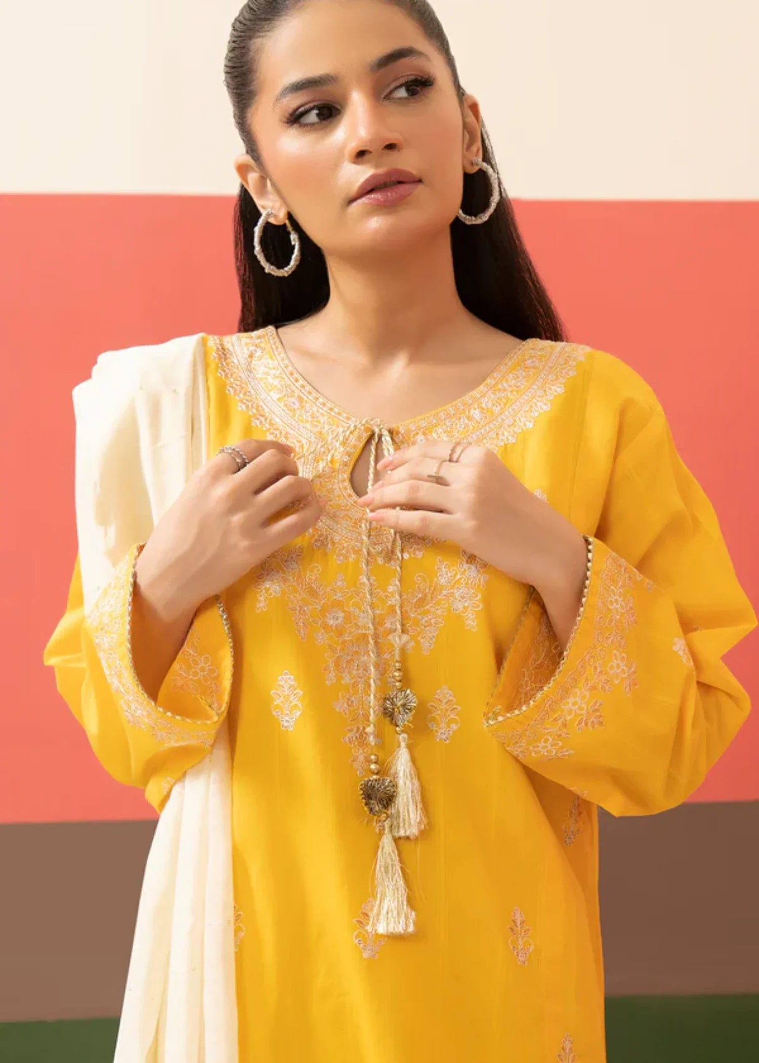 Zellbury Embroidered Kurta Dupatta Trouser - WPS2531631