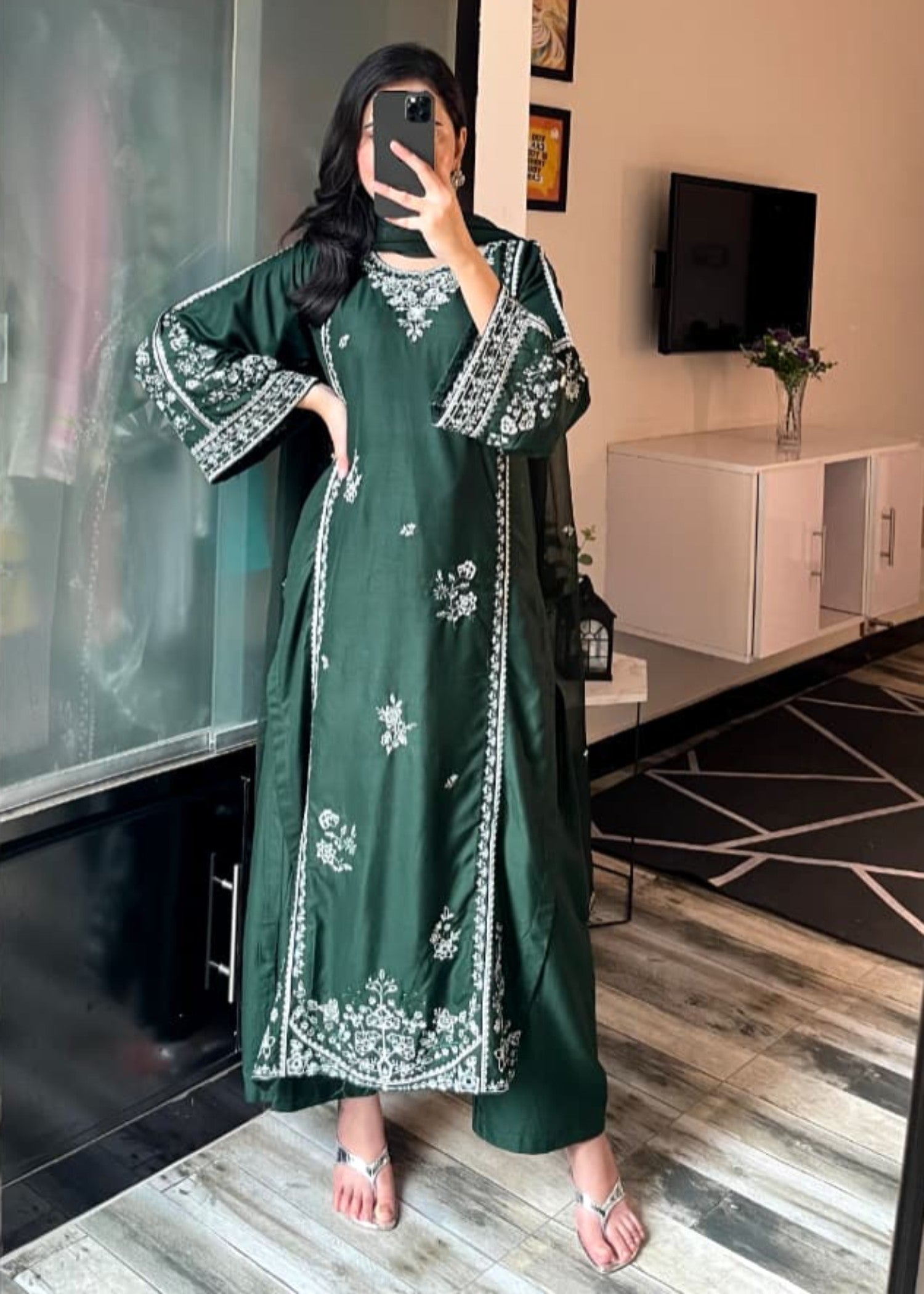 Tehzeeb Libas GRACE EMBROIDERED 3PC