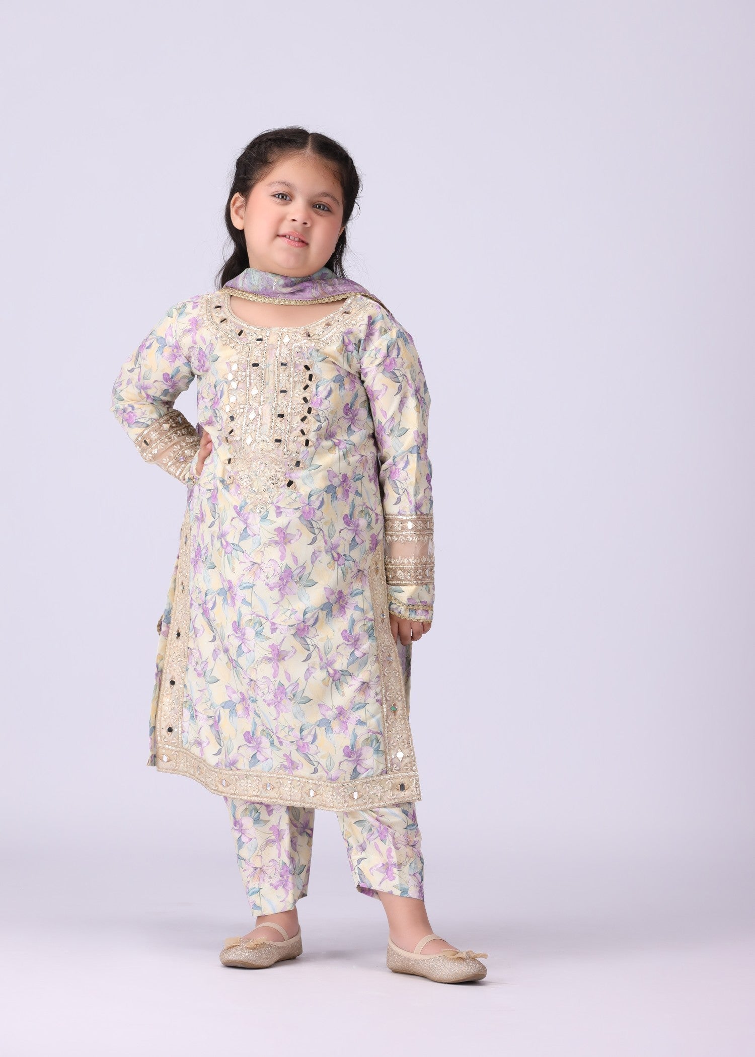 MKA-08-3PC-1 Girls Stitched